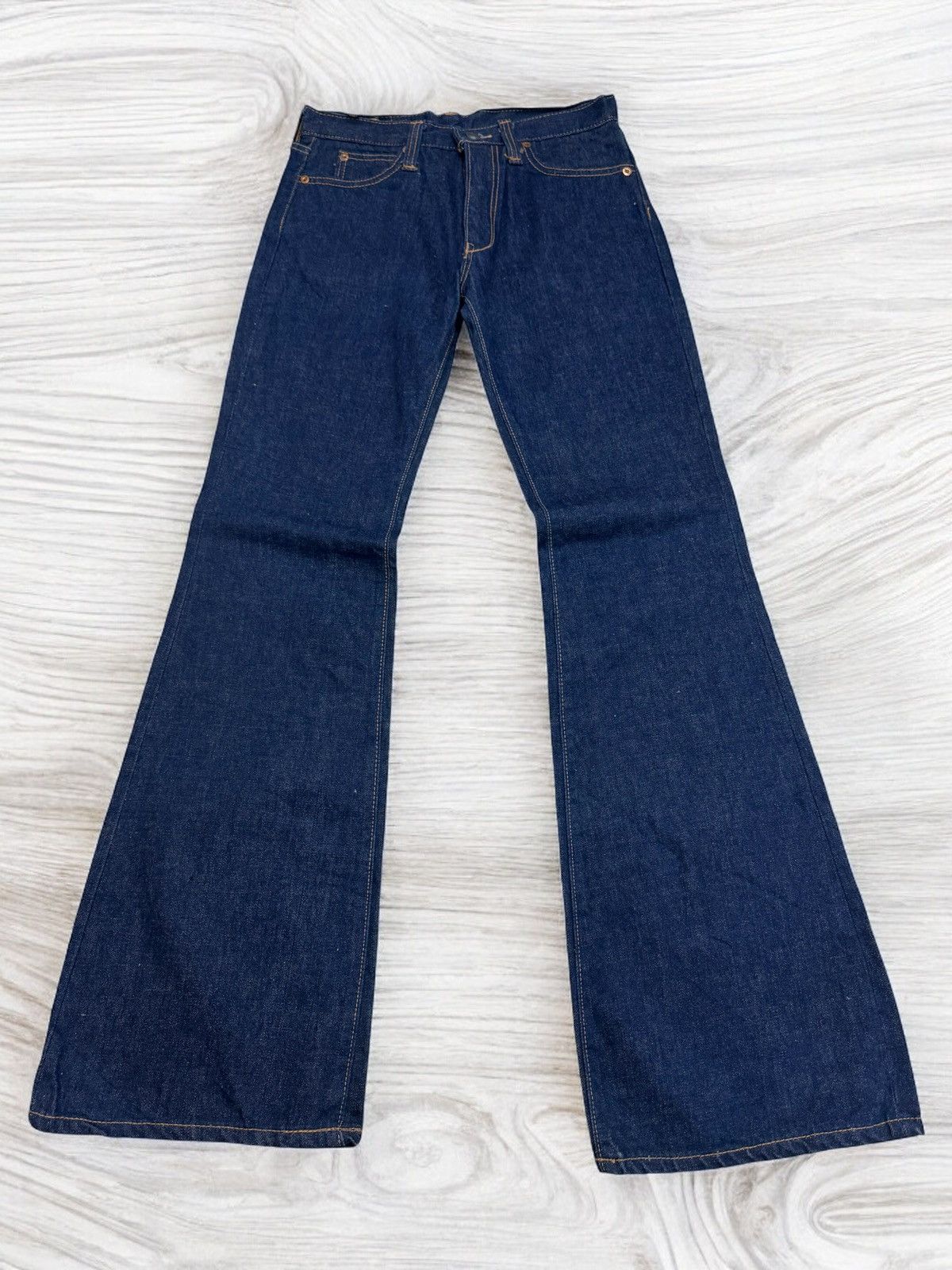 Hysteric Glamour Vintage Flared Blue Way Talon Zipper Junya Watanabe Denim Size US 26 / EU 42 - 1 Thumbnail