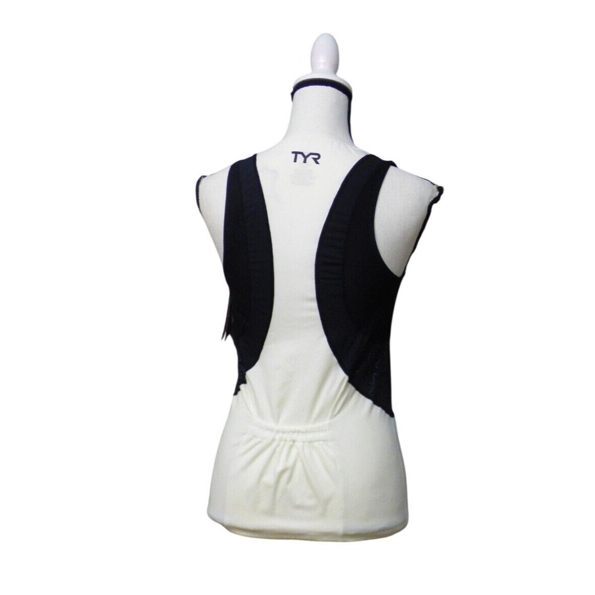 Other TYR Women's Competitor Singlet, White/Black, Size S Size S / US 4 / IT 40 - 6 Thumbnail