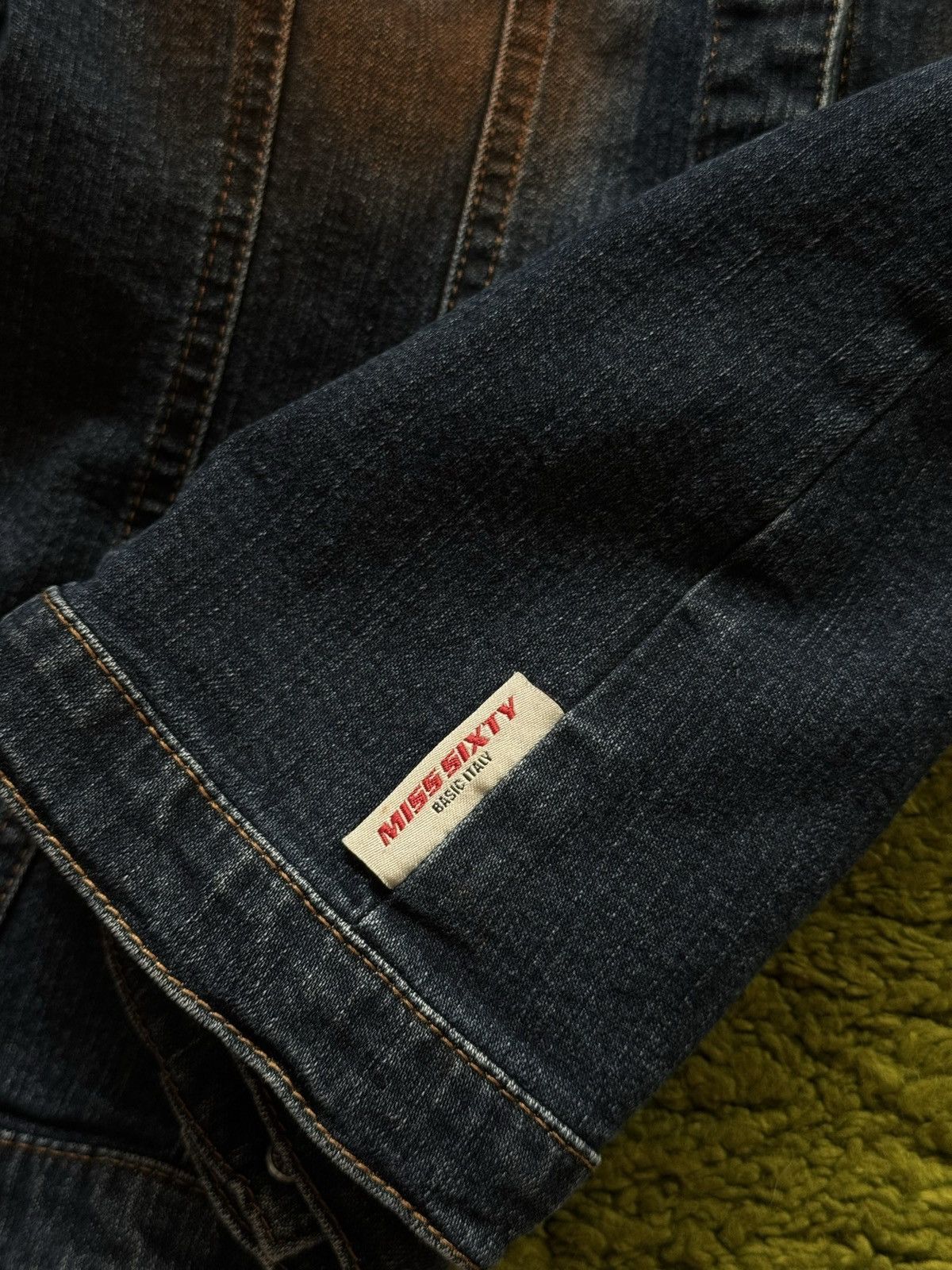 Miss Sixty 🇮🇹 Miss Sixty 2000s vintage washed denim jacket Y2K Size S / US 4 / IT 40 - 4 Thumbnail