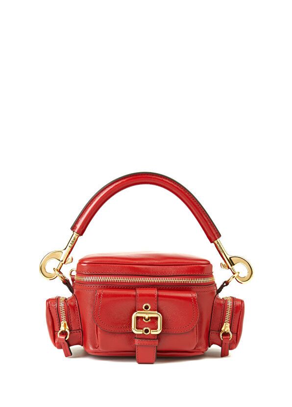Chloe o1loc1c10126 Size: OS / Camera Small Double Carry Bag in Red Size ONE SIZE - 1 Thumbnail
