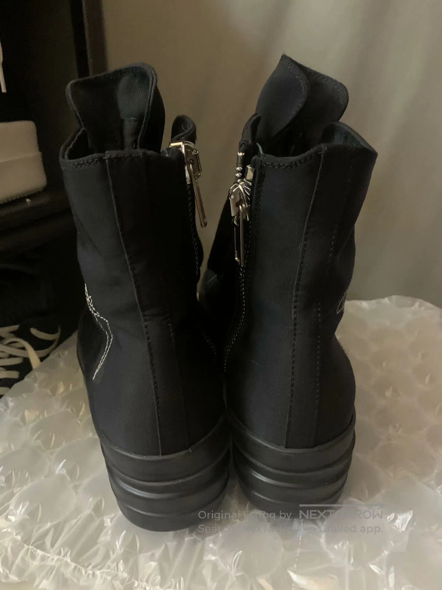 Rick Owens rick owens thick-soled black sneakers size 39. Size US 6 / EU 39 - 4 Thumbnail