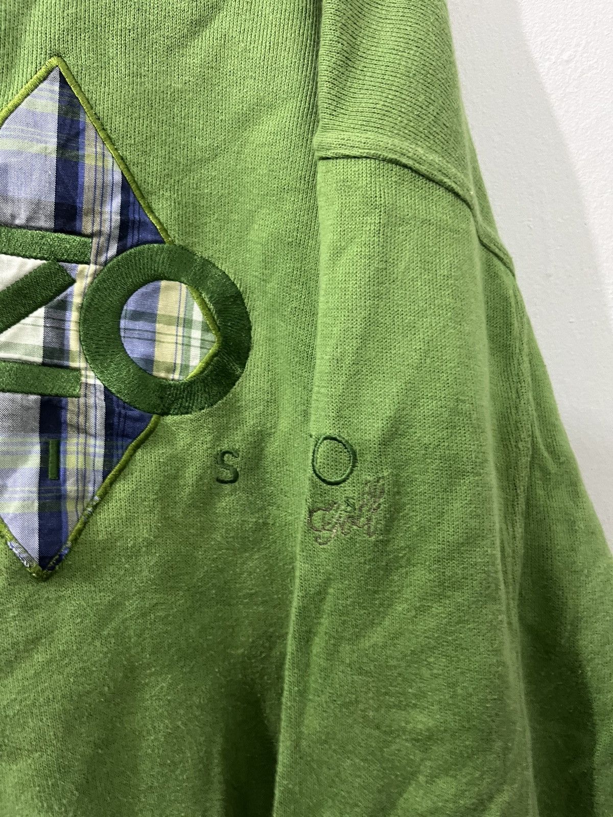 Kenzo Vintage Y2K Kenzo Golf Large Embroidered Logo Crewneck Size US L / EU 52-54 / 3 - 5 Thumbnail