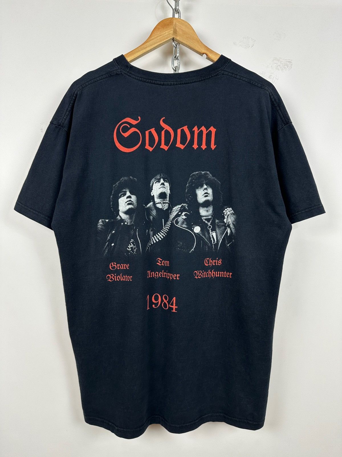 Band Tees 2006 Vintage Sodom In the Sing of Evil Band T-Shirt Size US XL / EU 56 / 4 - 2 Thumbnail
