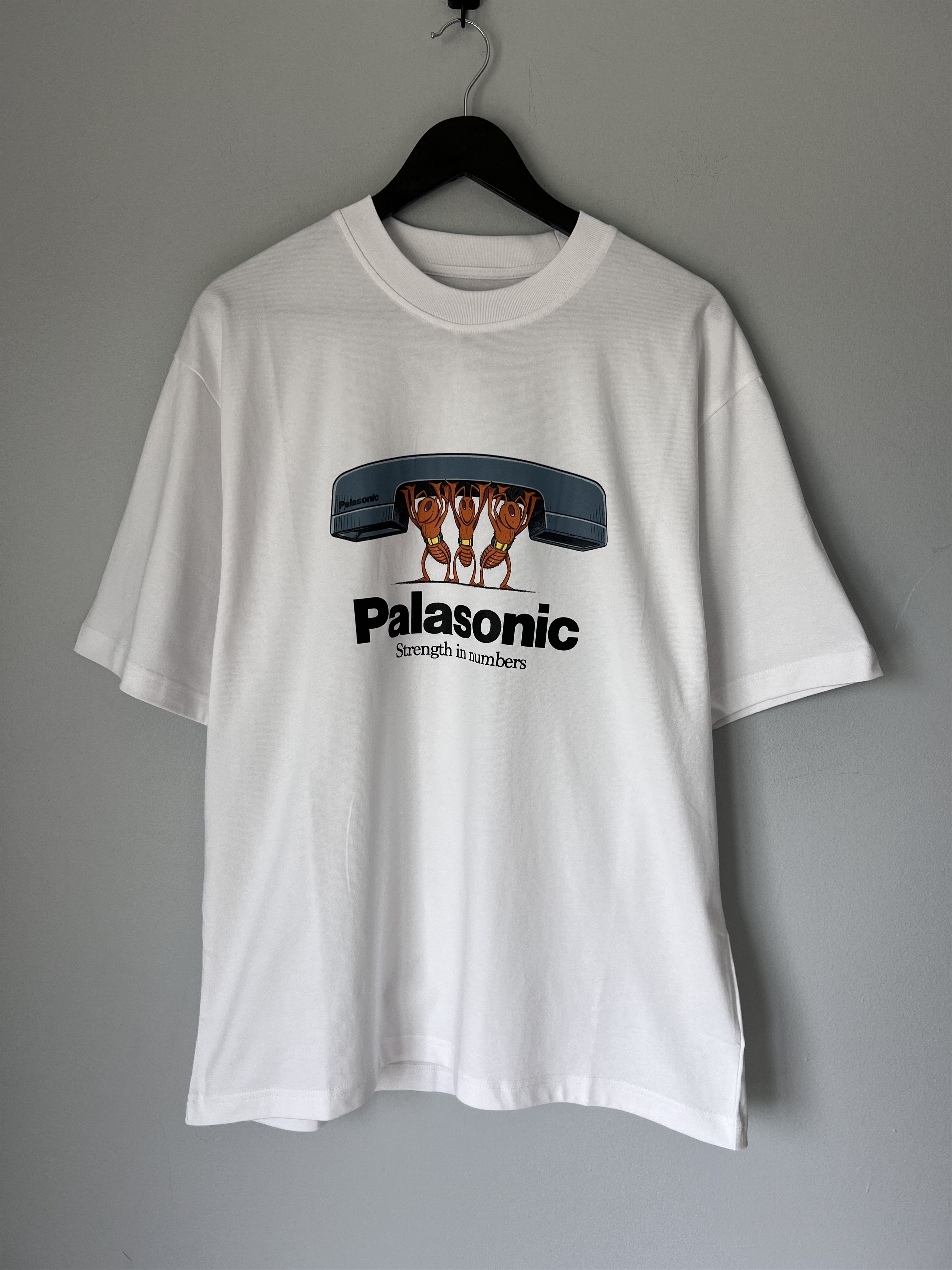 Palace Palace Palasonic Bell Man Tee in Gray Size US L / EU 52-54 / 3 - 1 Thumbnail