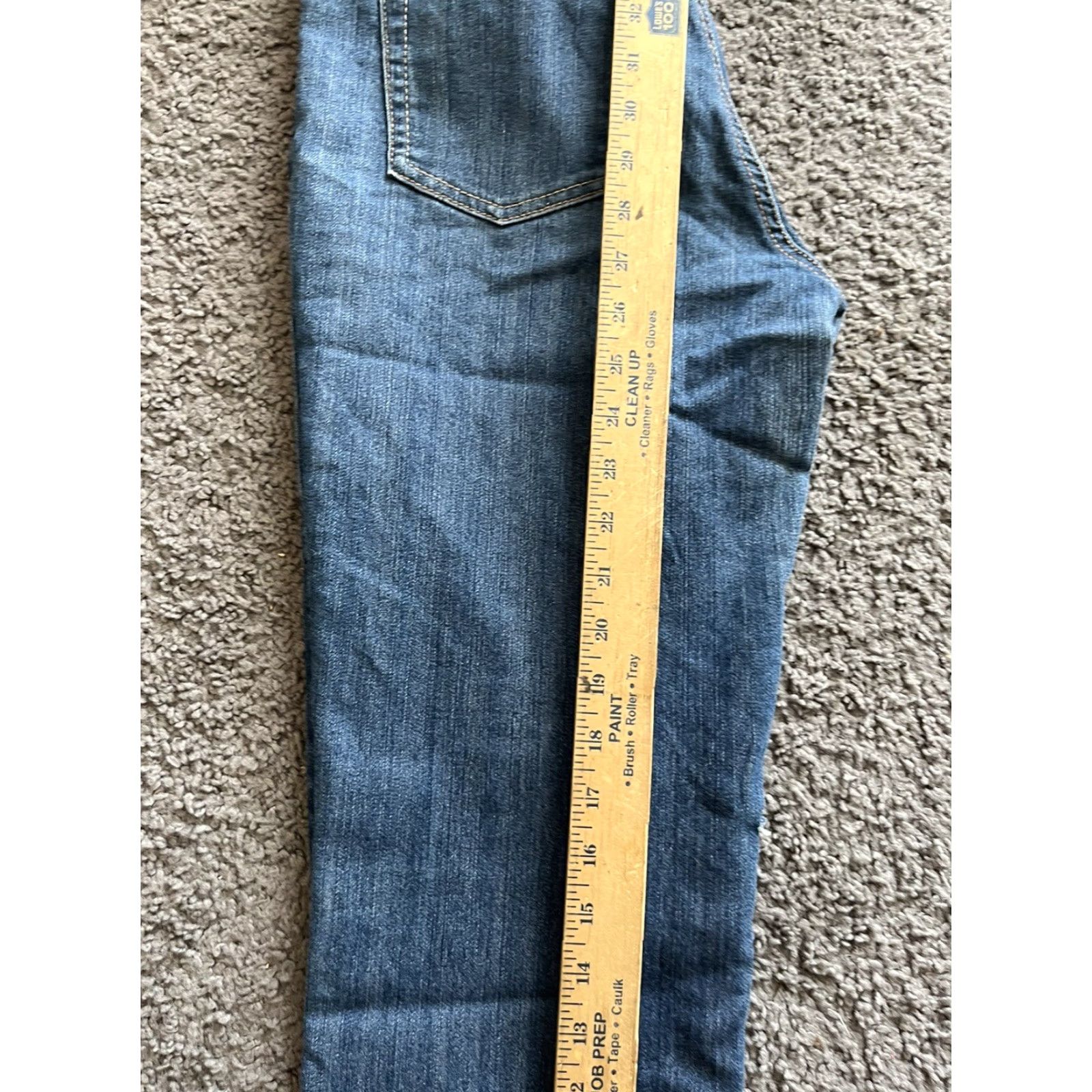 Gloria Vanderbilt Gloria Vanderbilt Jeans Womens Size 8 Short Blue Straight Leg Amanda Dark Wash Denim Size 30" / US 8 / IT 44 - 7 Thumbnail