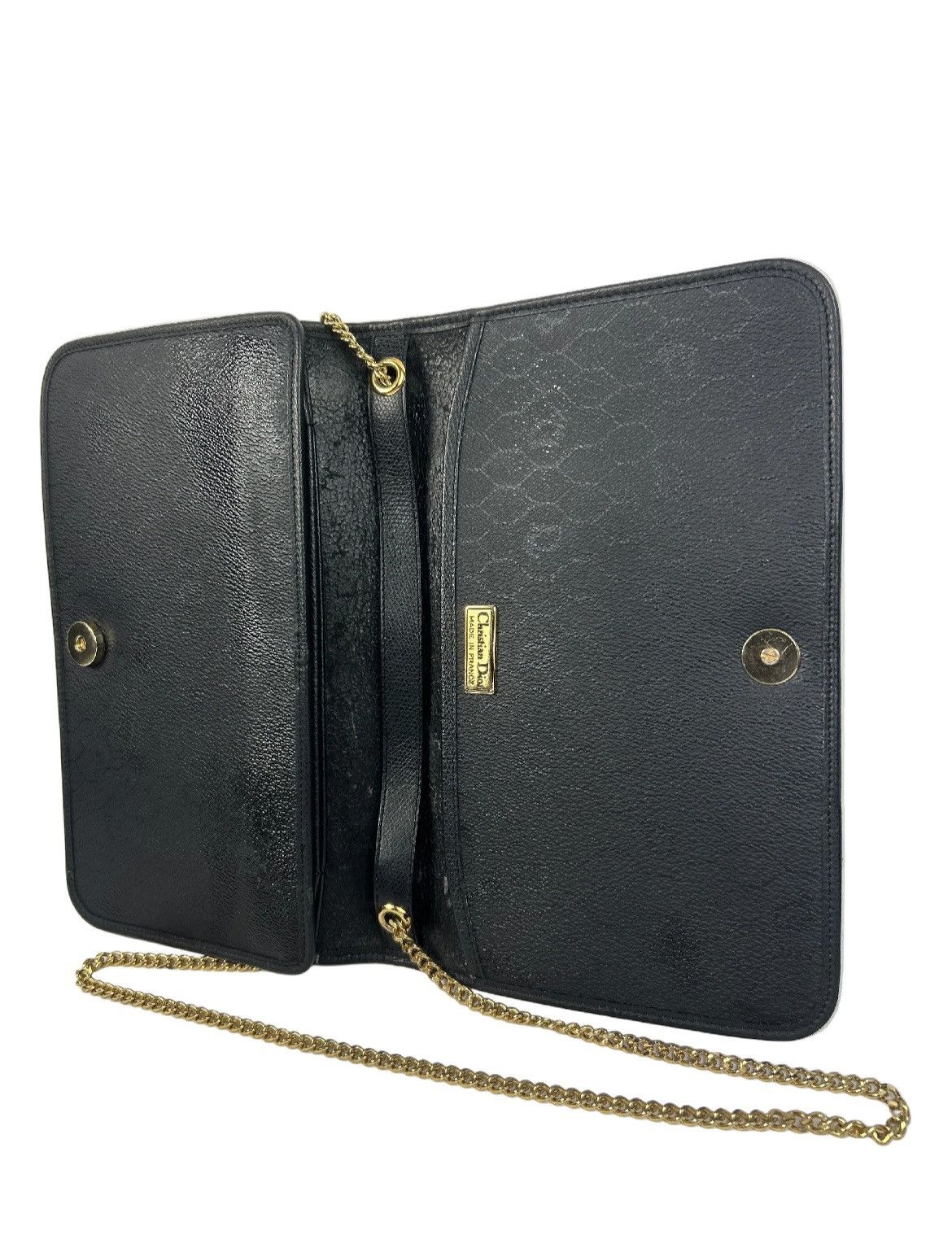 Dior Dior Honey Comb Large Flap Shoulder Bag Size ONE SIZE - 4 Thumbnail