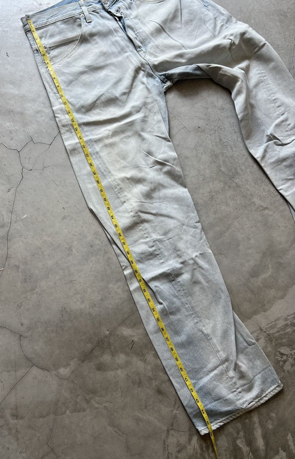 Levi's Levis Engineered Jeans Buckle Back Tag W33 Actual 35x34 Size US 33 - 13 Thumbnail