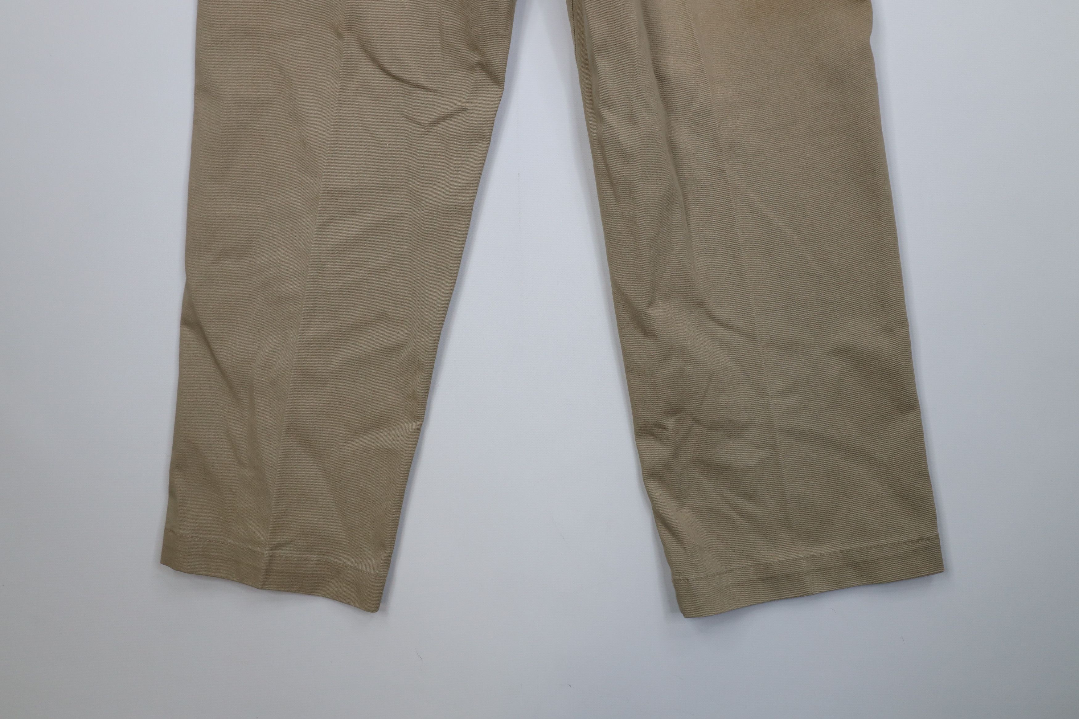 Dickies Vintage 70s Dickies Wide Leg Twill Pants Workwear Beige USA Size US 34 / EU 50 - 14 Thumbnail