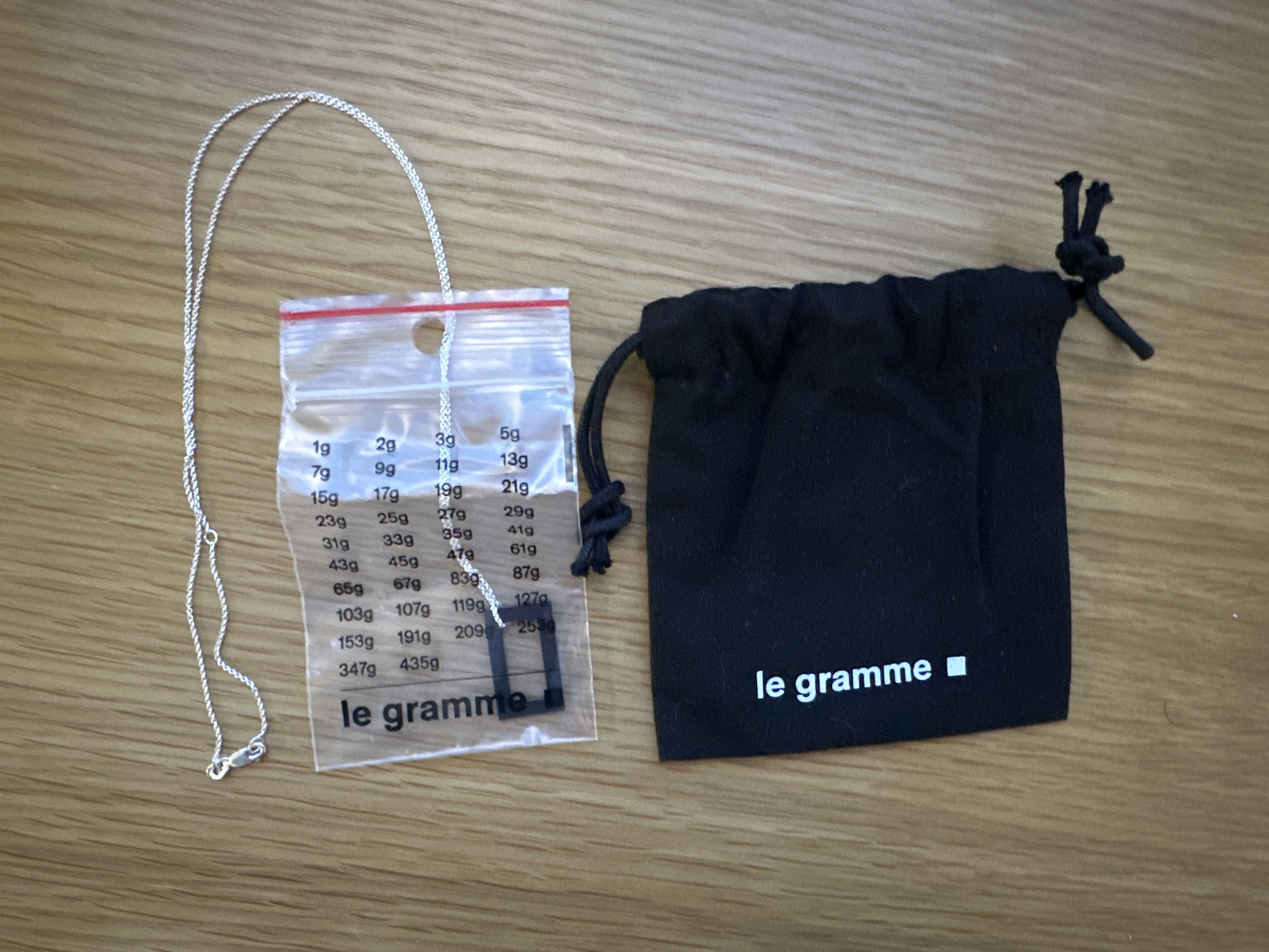 Le Gramme ceramic necklace le 2.1g Size ONE SIZE - 4 Thumbnail