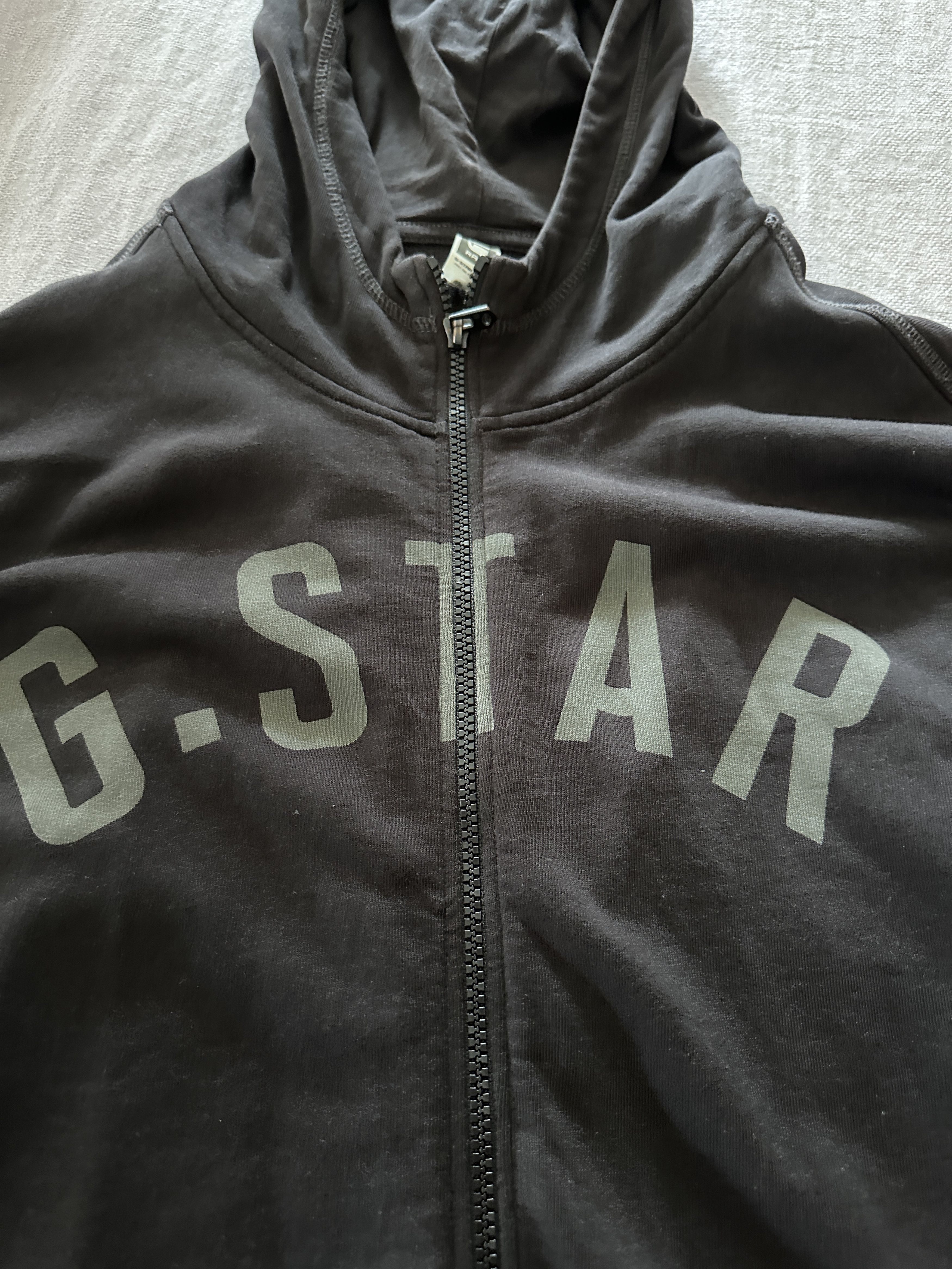G-Star G-Star RAW Men's Black Hoodie Zip-Up Jacket Size XL Size US XL / EU 56 / 4 - 4 Thumbnail