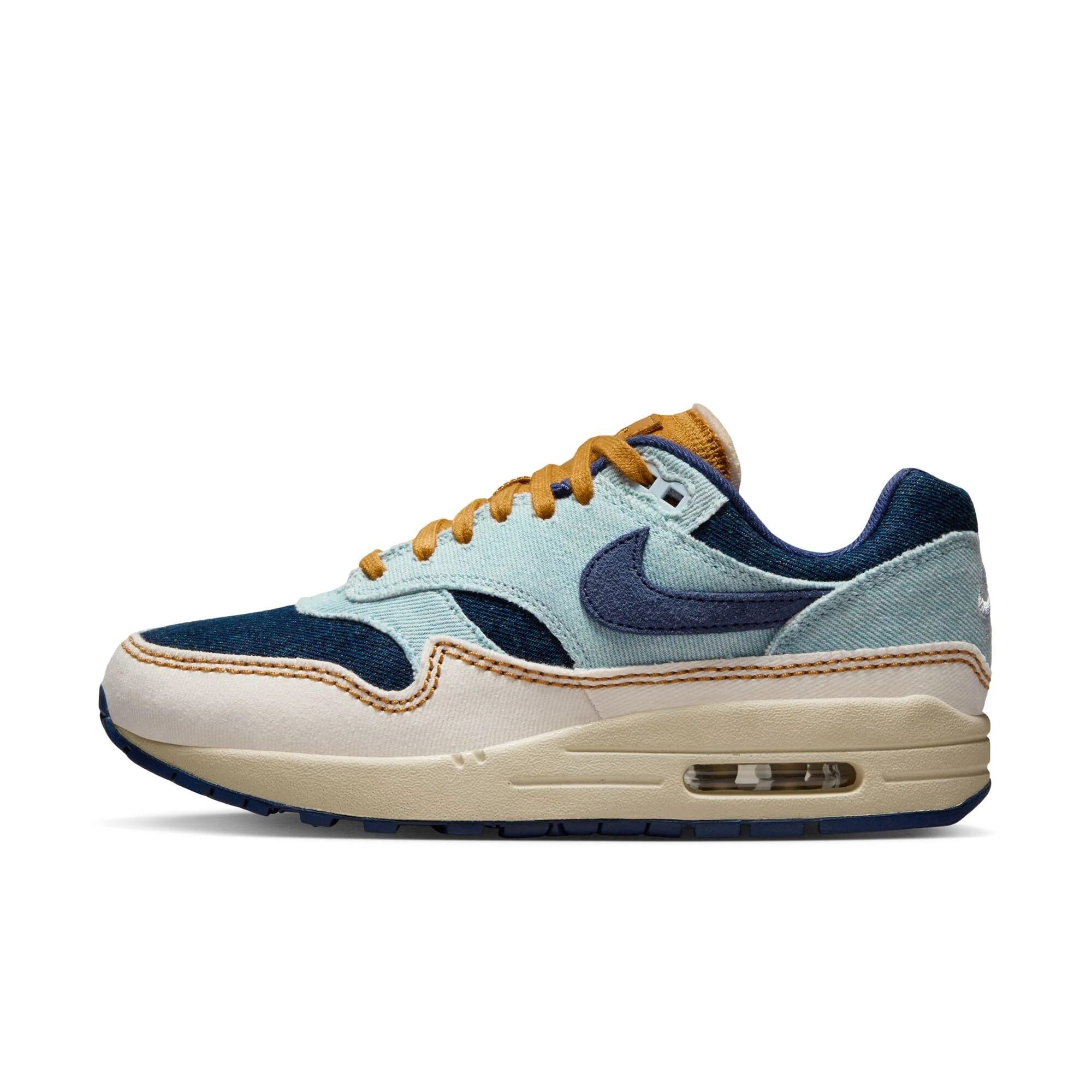 Air Max 1 '87 Aura/Midnight Navy-Pale Ivory FQ8900-440