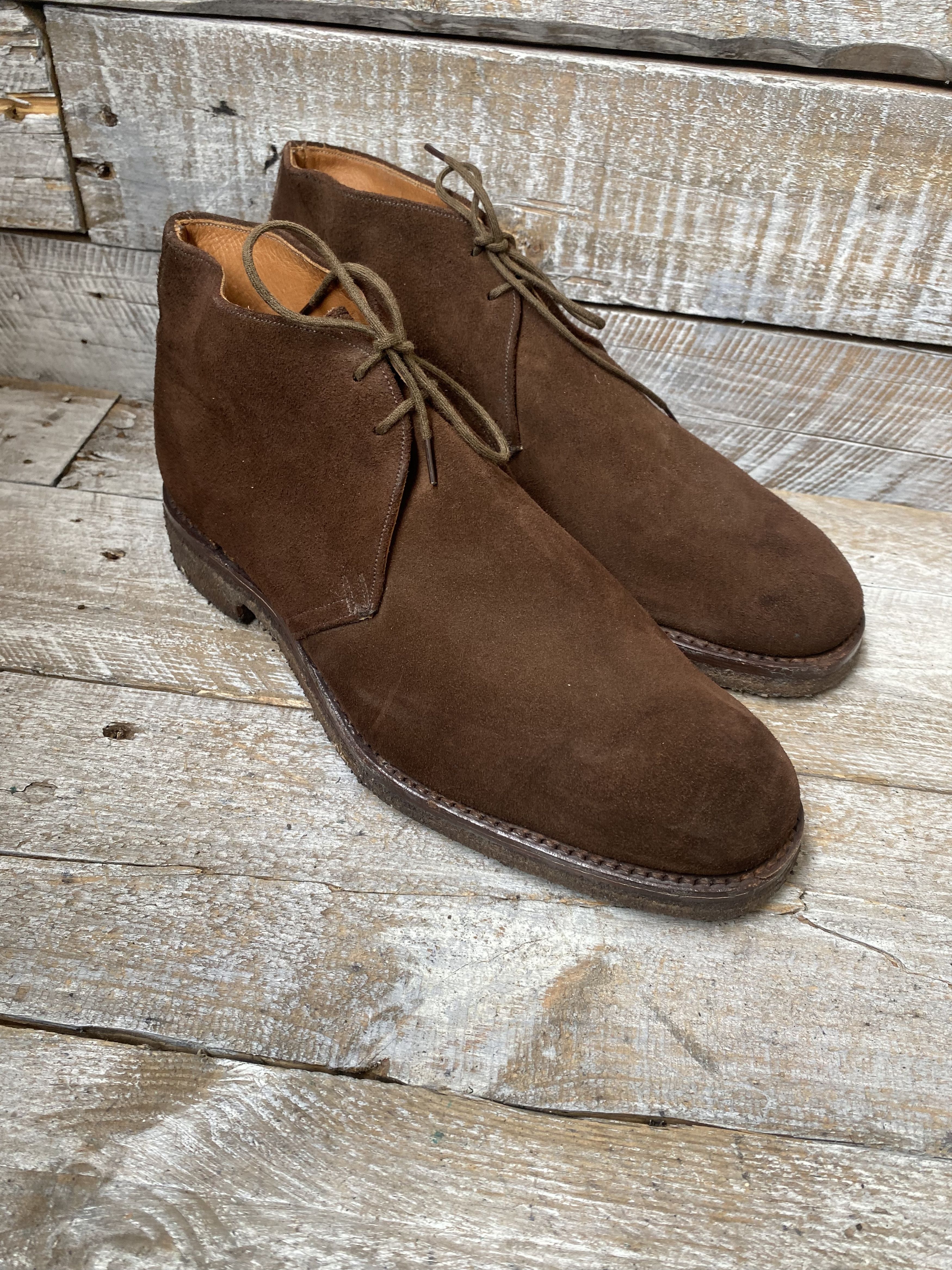 Crockett & Jones Crockett and jones brown chukka suede boots Size US 8.5 / EU 41-42 - 8 Thumbnail