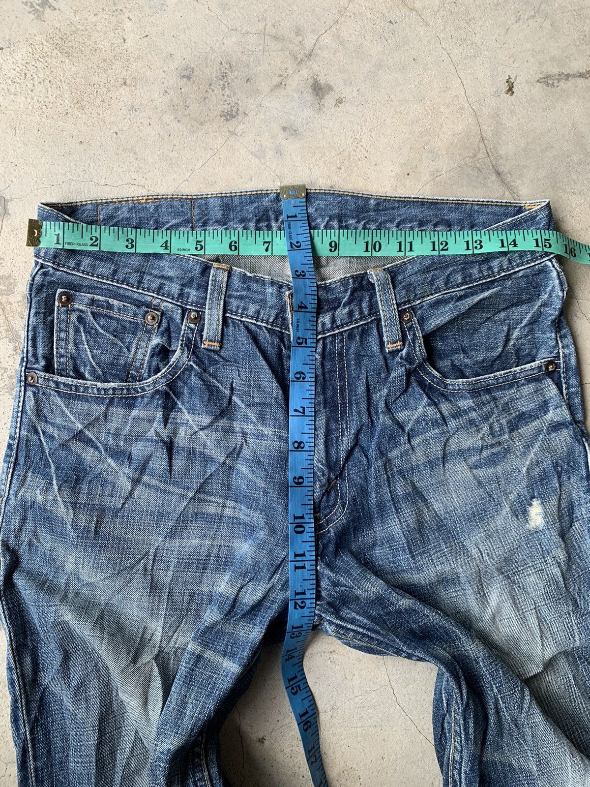 Levi's Vintage Clothing Levi's 502 mud wash nice design. Size US 31 - 7 Thumbnail