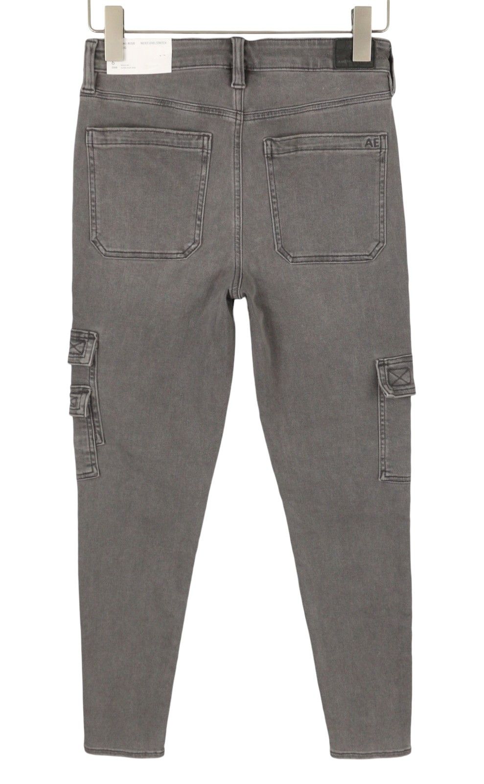 American Eagle Outfitters HI-RISE JEGGING W30 Smoked Grey Jeans 88786 Size 30" / US 8 / IT 44 - 4 Thumbnail