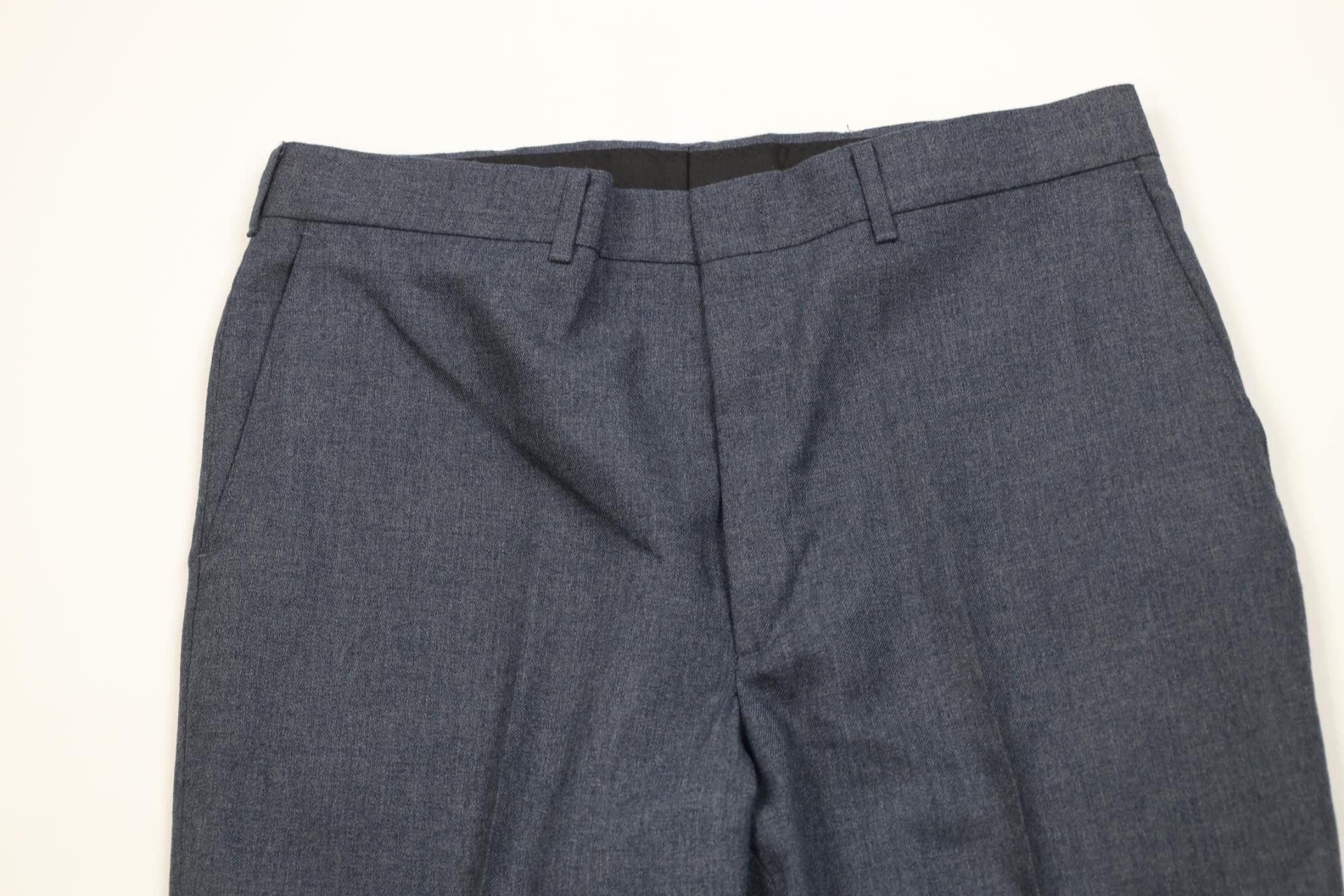 Vintage Vintage 70s Streetwear Blend Knit Wide Leg Chino Pants Size US 36 / EU 52 - 2 Thumbnail