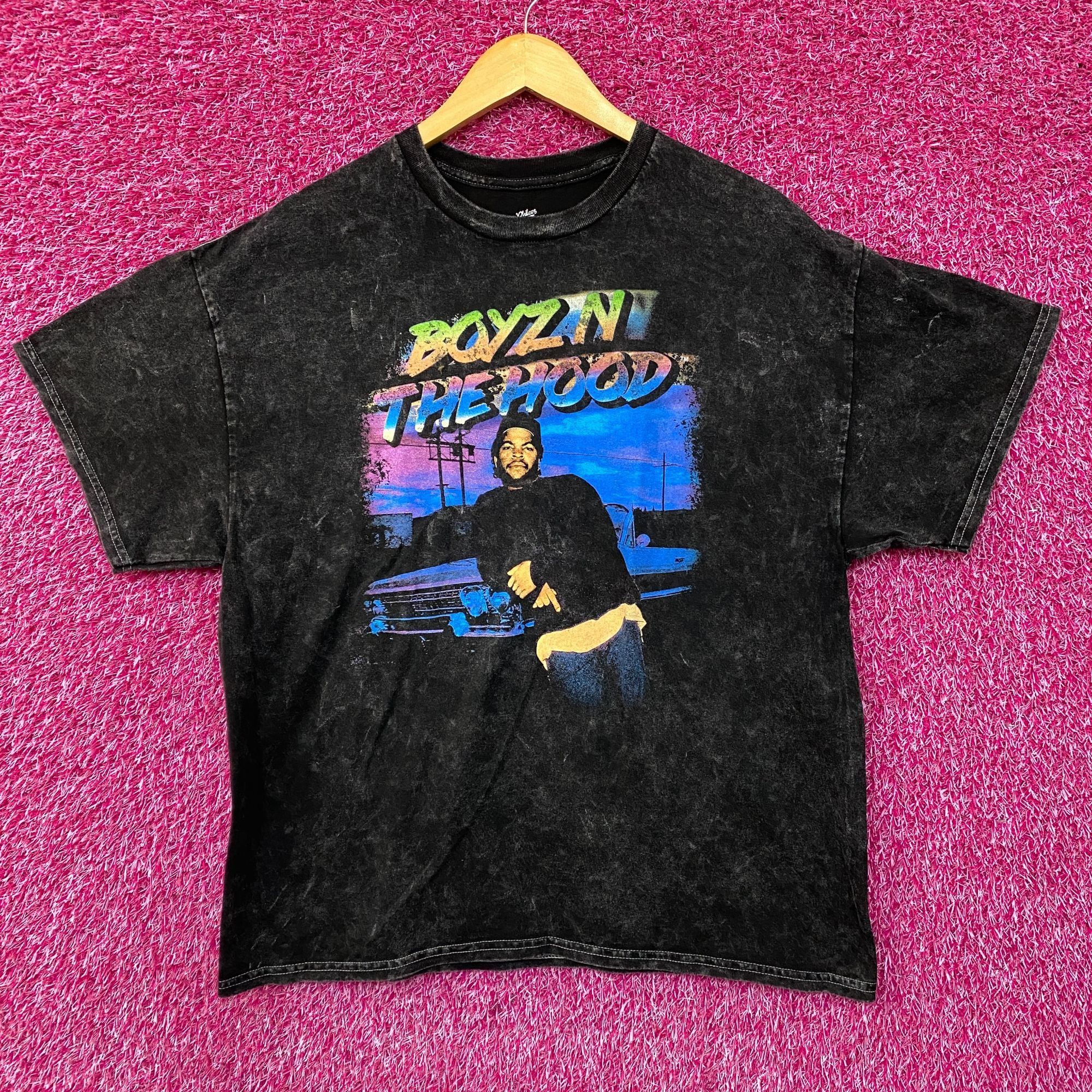Band Tees Boyz In The Hood Ice Cube Mineral Wash T-Shirt Large Size US L / EU 52-54 / 3 - 1 Thumbnail