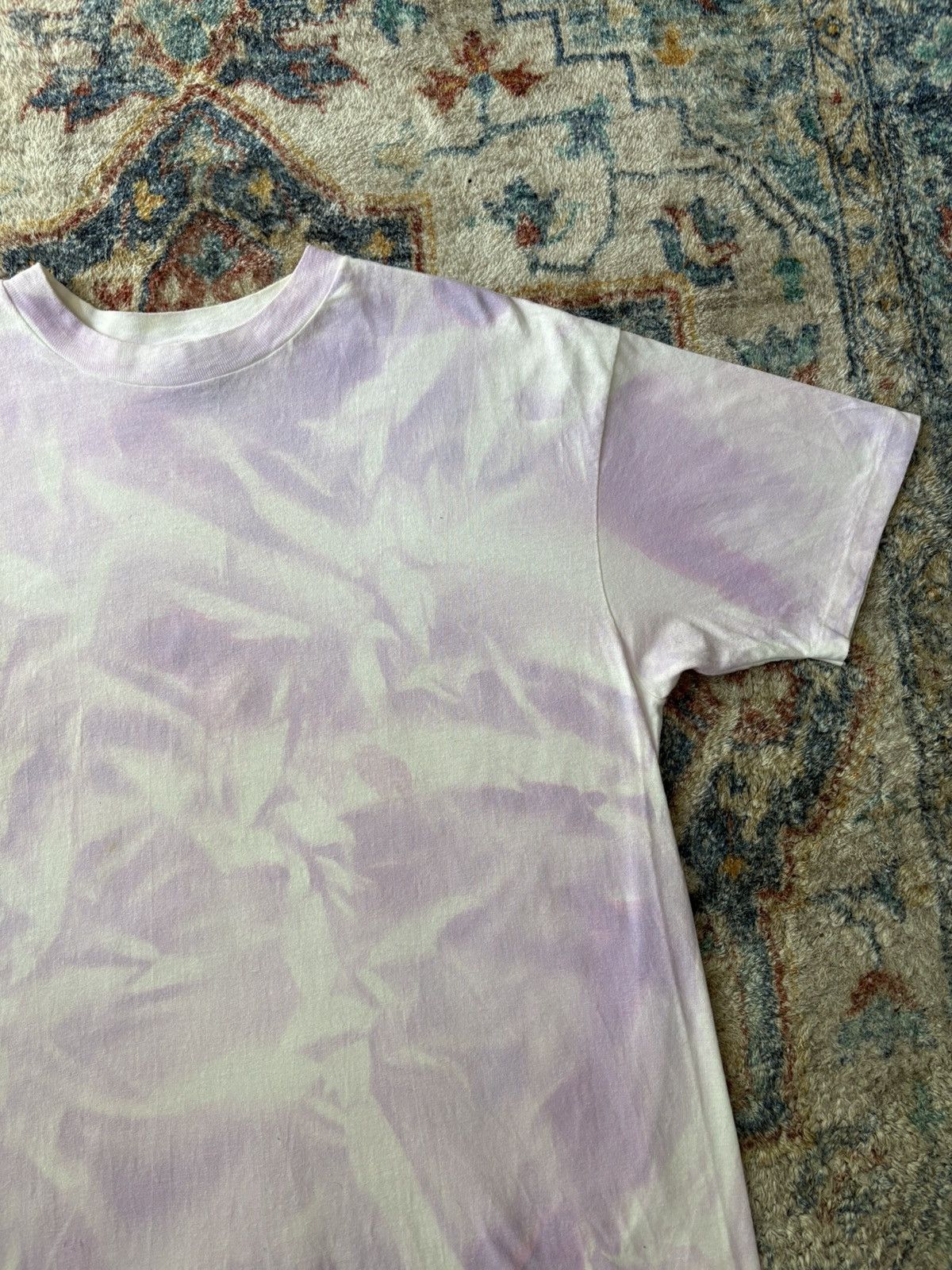 Vintage Vintage White Pink Tye-Dye T-shirt Size XL Size US XL / EU 56 / 4 - 4 Thumbnail