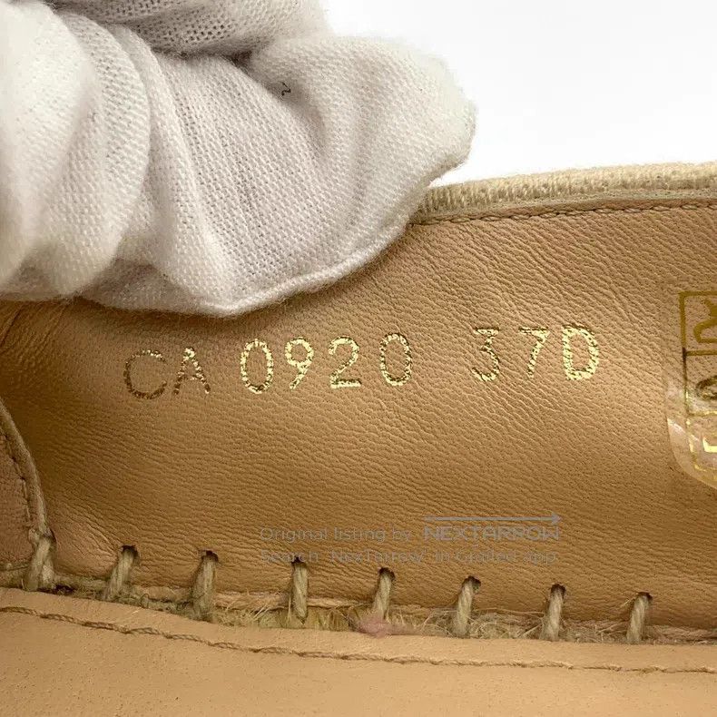 Dior Dior Beige floral letter embroidery fabric one-pedal fishe Size US 6.5 / IT 36.5 - 6 Thumbnail