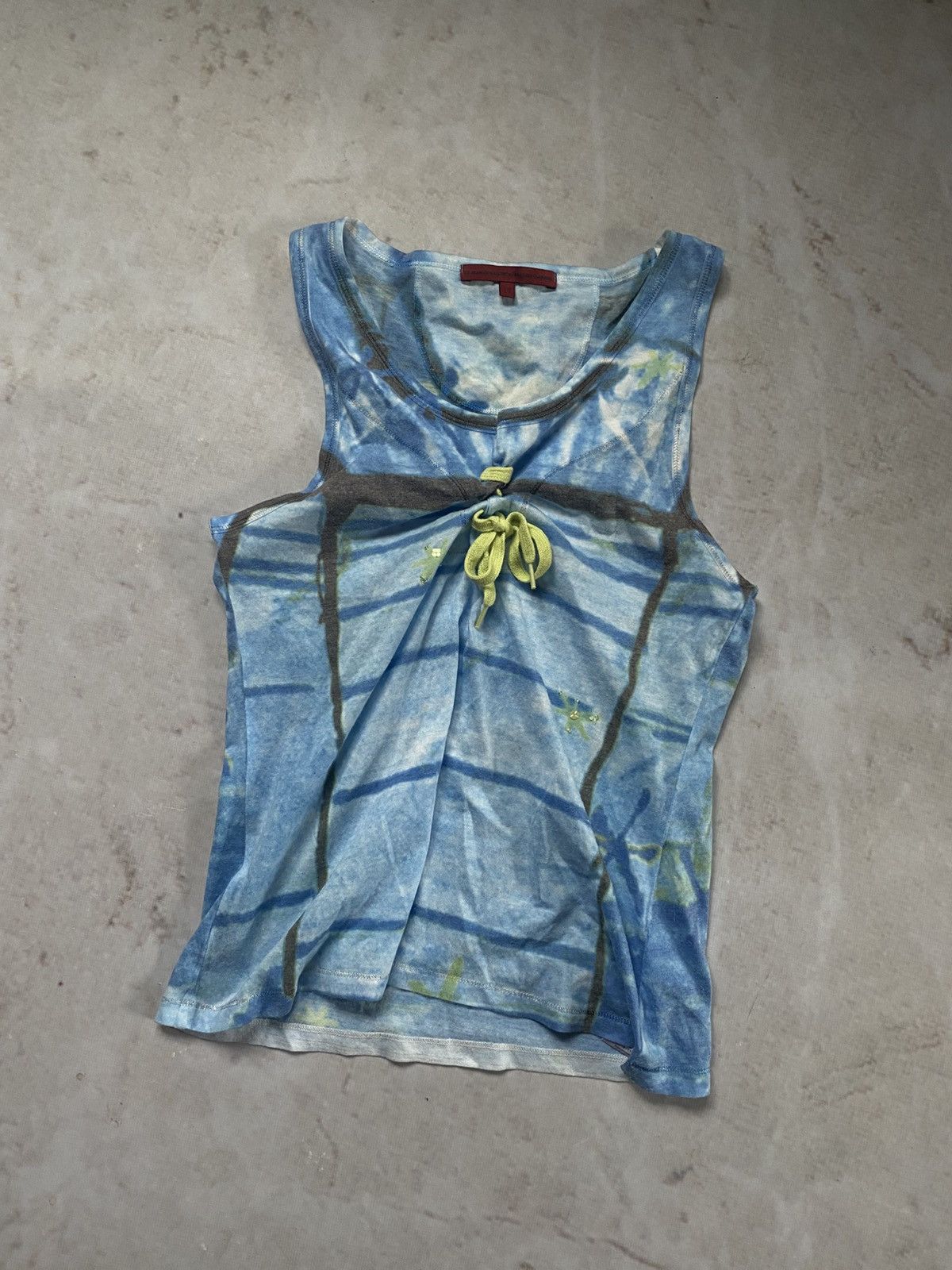 Archival Marithe Francois Girbaud Designers blouse JPG style