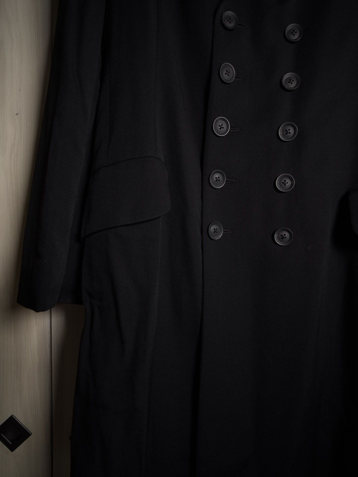 Yohji Yamamoto Yohji Yamamoto Pour Homme 20aw runway reversible jacket Size 48S - 4 Thumbnail