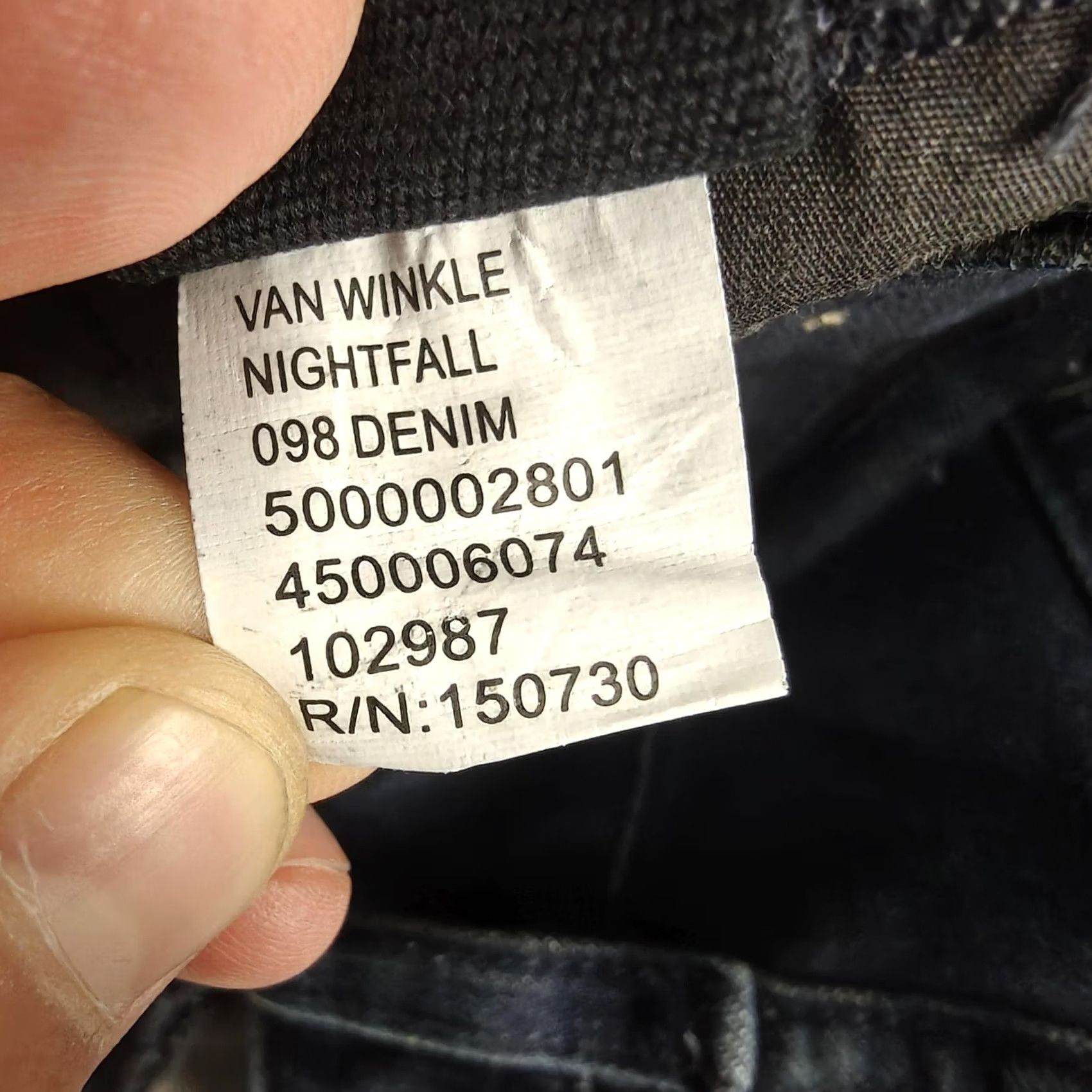 Ksubi Ksubi Mens Jeans 29x32 Blue Dark Wash Van Winkle Skinny Stretch Denim Pants Size US 29 - 3 Thumbnail