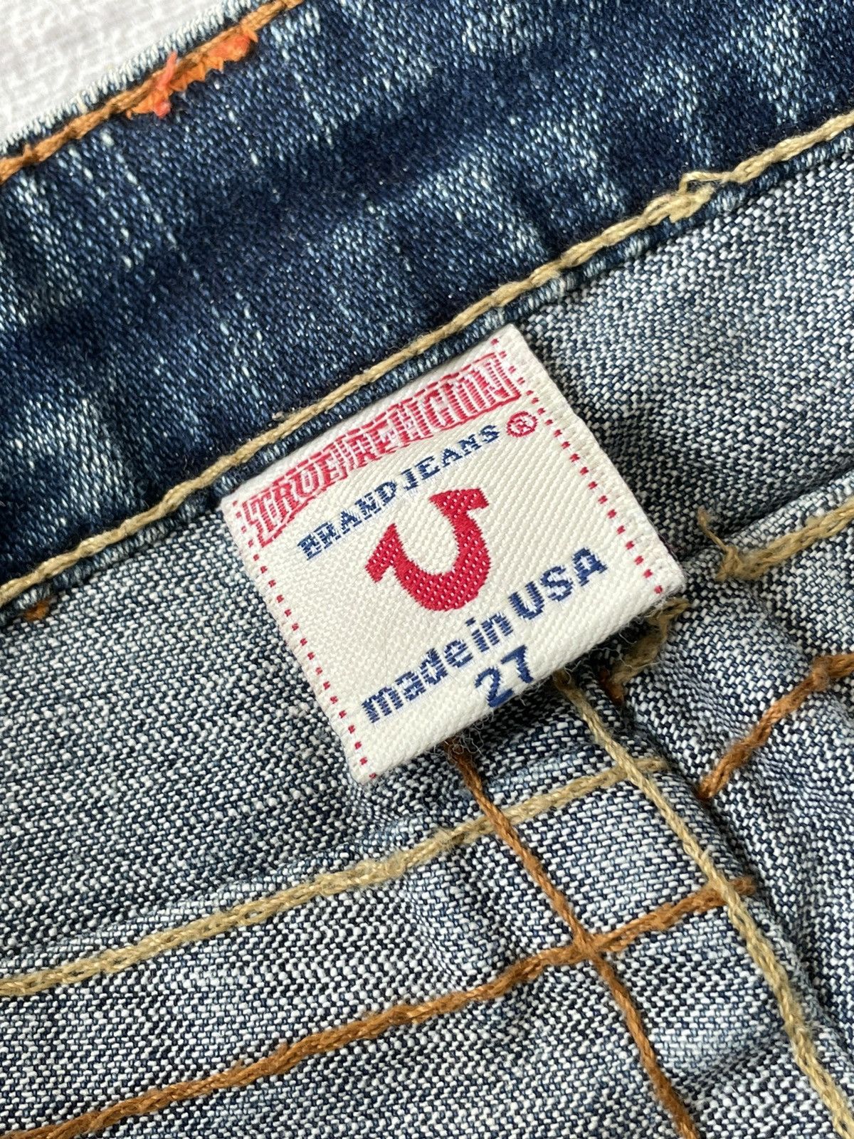 True Religion True Religion Joey Flare Denim Jeans Size US 28 / EU 44 - 8 Thumbnail