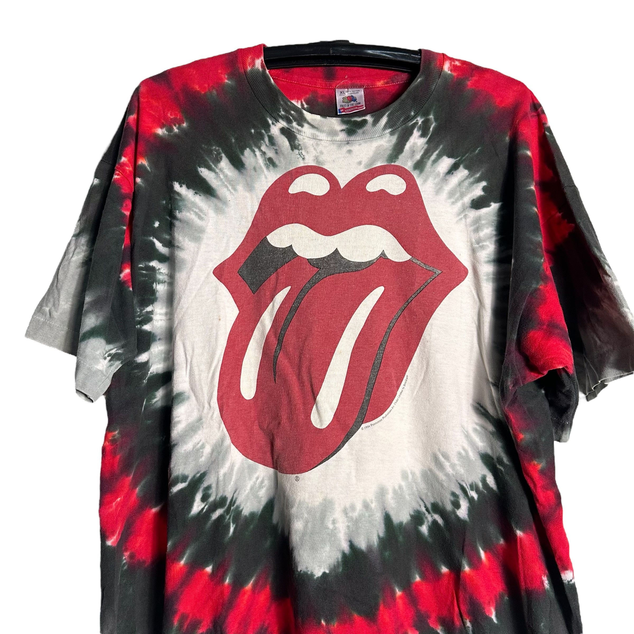 The Rolling Stones 🔥RARE🔥The Rolling Stones 1994 Promo Tour Tie Dye T-shirt Size US XL / EU 56 / 4 - 2 Thumbnail