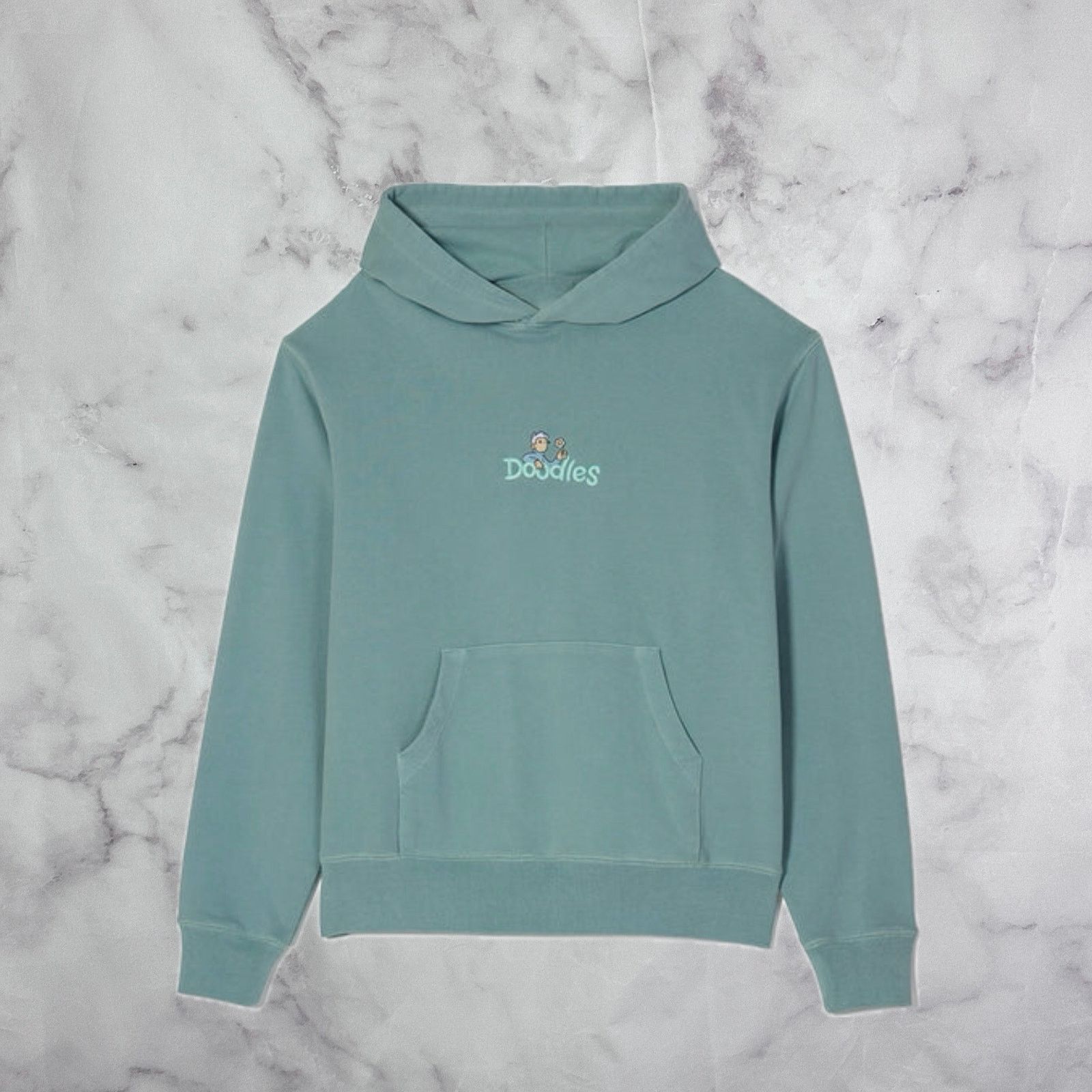 Other The Doodles Hap Hoodie Dusty Blue Size US XL / EU 56 / 4 - 1 Thumbnail