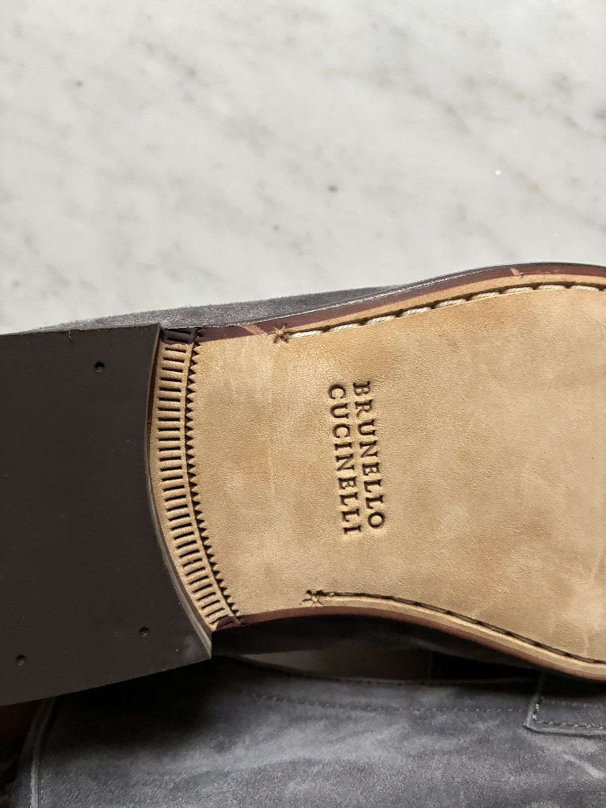 Brunello Cucinelli Brunello Cucinelli Suede Loafers Size US 7 / EU 40 - 6 Thumbnail