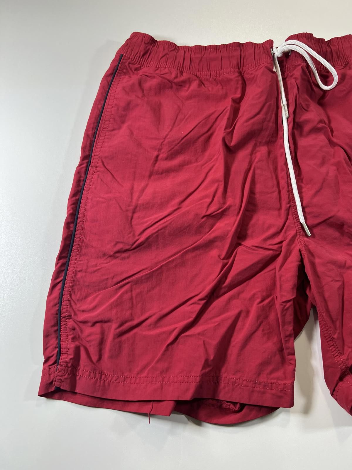 Nautica Nautica Men's Red Swim Shorts with Drawstring Waist Size US 34 / EU 50 - 3 Thumbnail