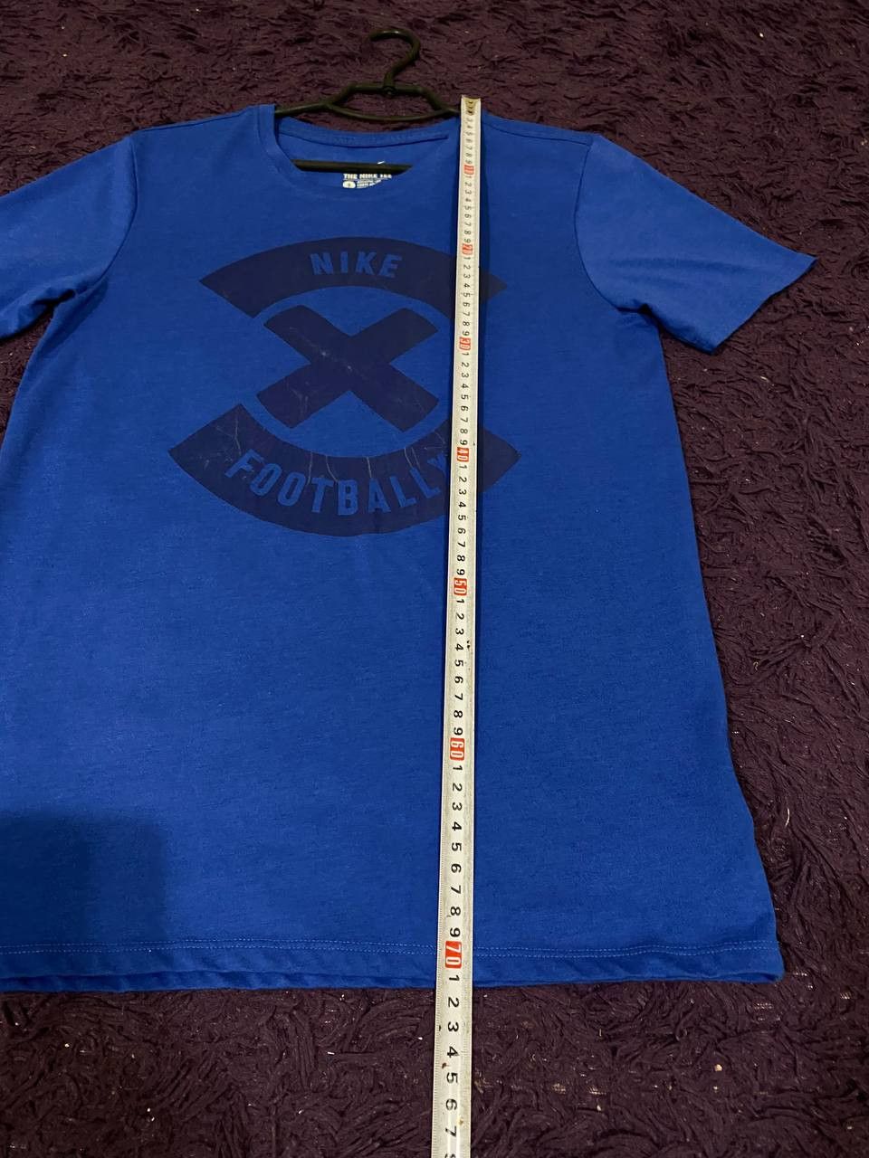 Nike × Vintage Vintage Nike Y2K Logo Center T Shirt Tee Size US S / EU 44-46 / 1 - 6 Thumbnail
