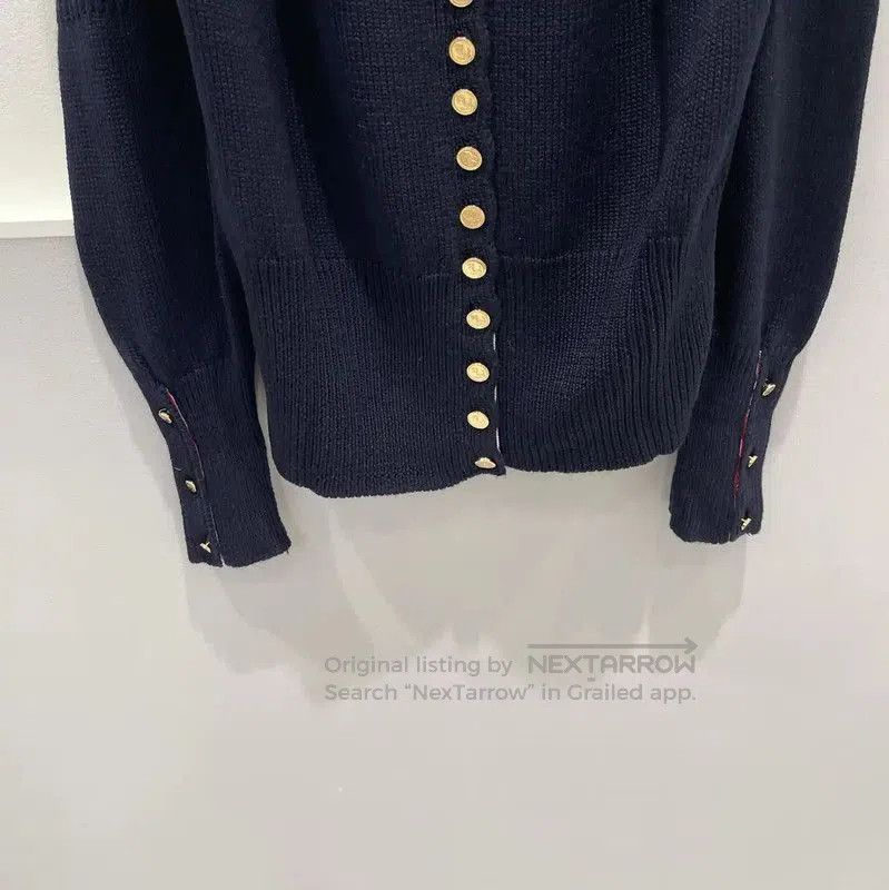 Thom Browne Thom Browne Blue Long Sleeve Pullover Sweater . Size XXS / US 00 / IT 34 - 4 Thumbnail