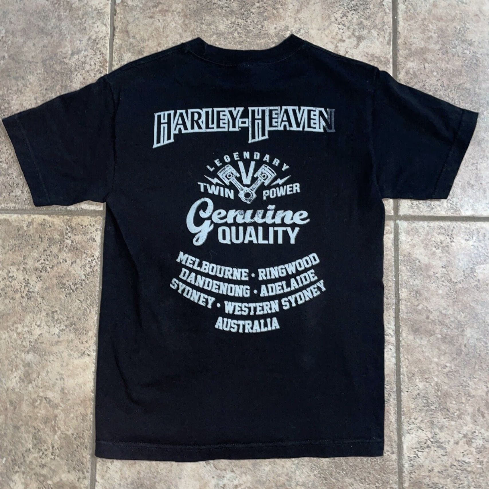 Harley Davidson Harley Davidson Graphic T-Shirt Mens Small Black Size US S / EU 44-46 / 1 - 4 Thumbnail