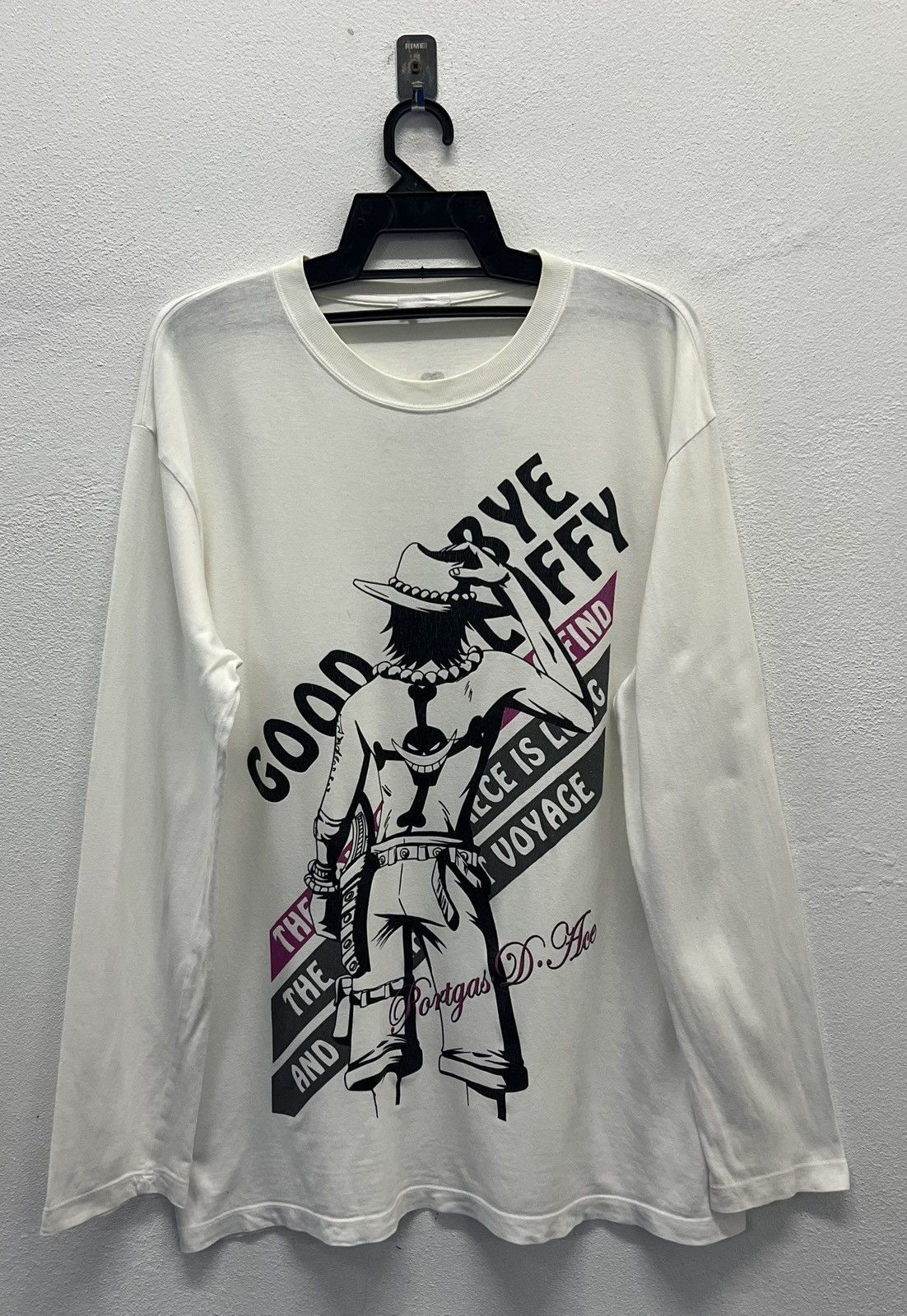 Anime × One Piece × Vintage 🔥grailsale🔥 VINTAGE ONE PIECE PORTGAS D ACE LONG SLEEVE SHIR Size US M / EU 48-50 / 2 - 1 Thumbnail