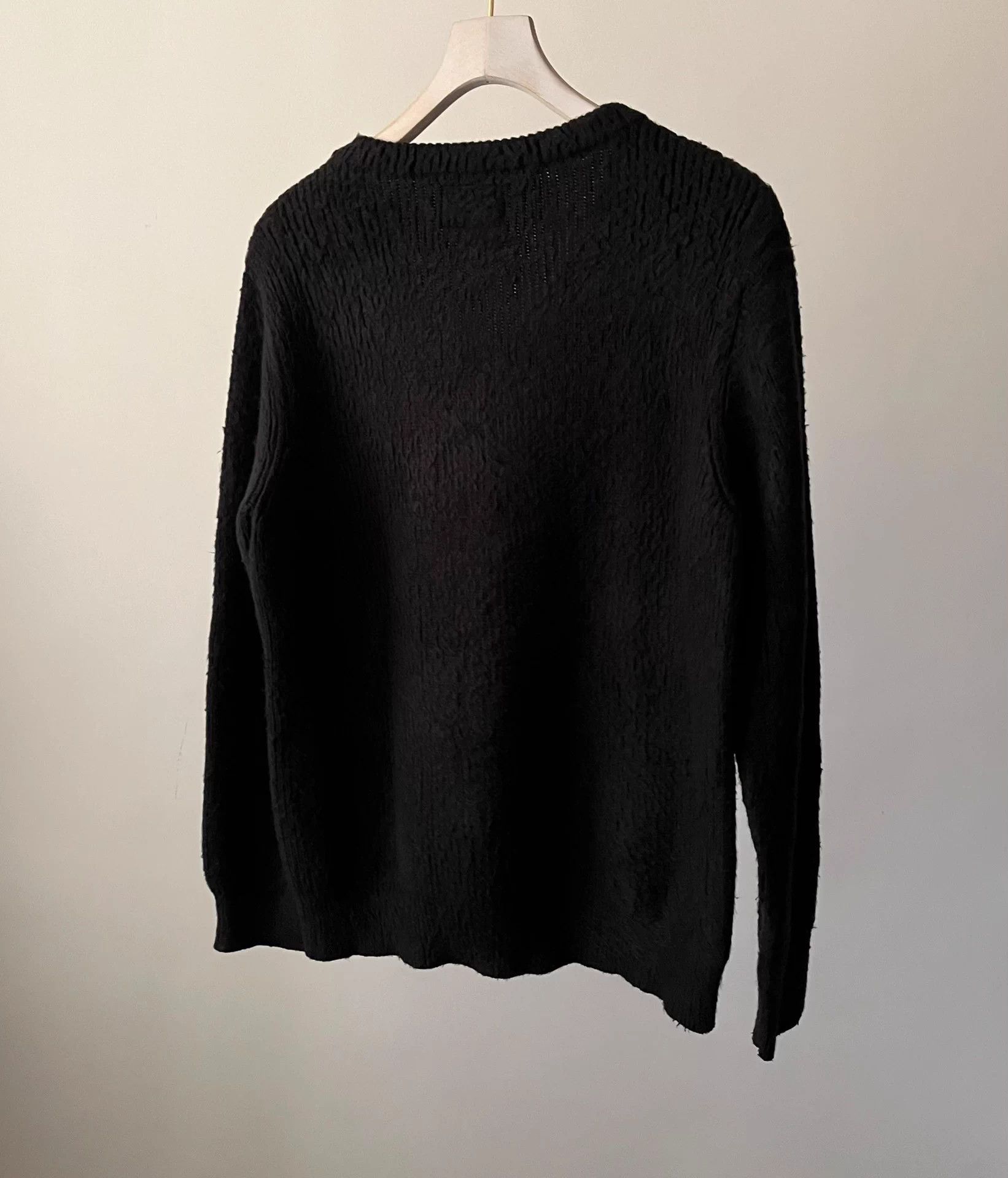 Number (N)ine Number (N)ine 03AW Grunge V-neck knit sweater Size US M / EU 48-50 / 2 - 2 Thumbnail