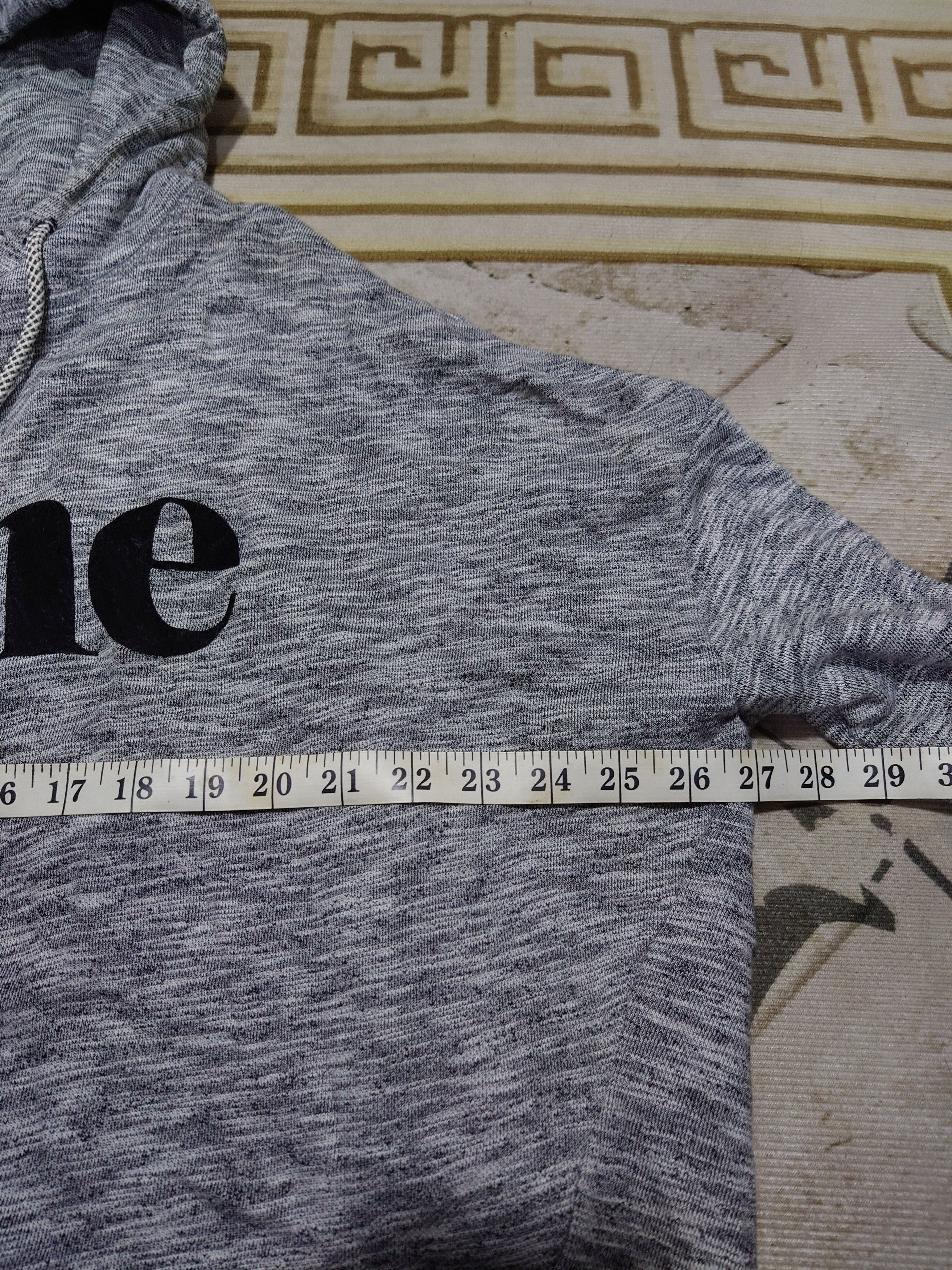 Acne Studios Acne Studios Gray Joghy Cropped Logo Hoodie Size L / US 10 / IT 46 - 7 Thumbnail