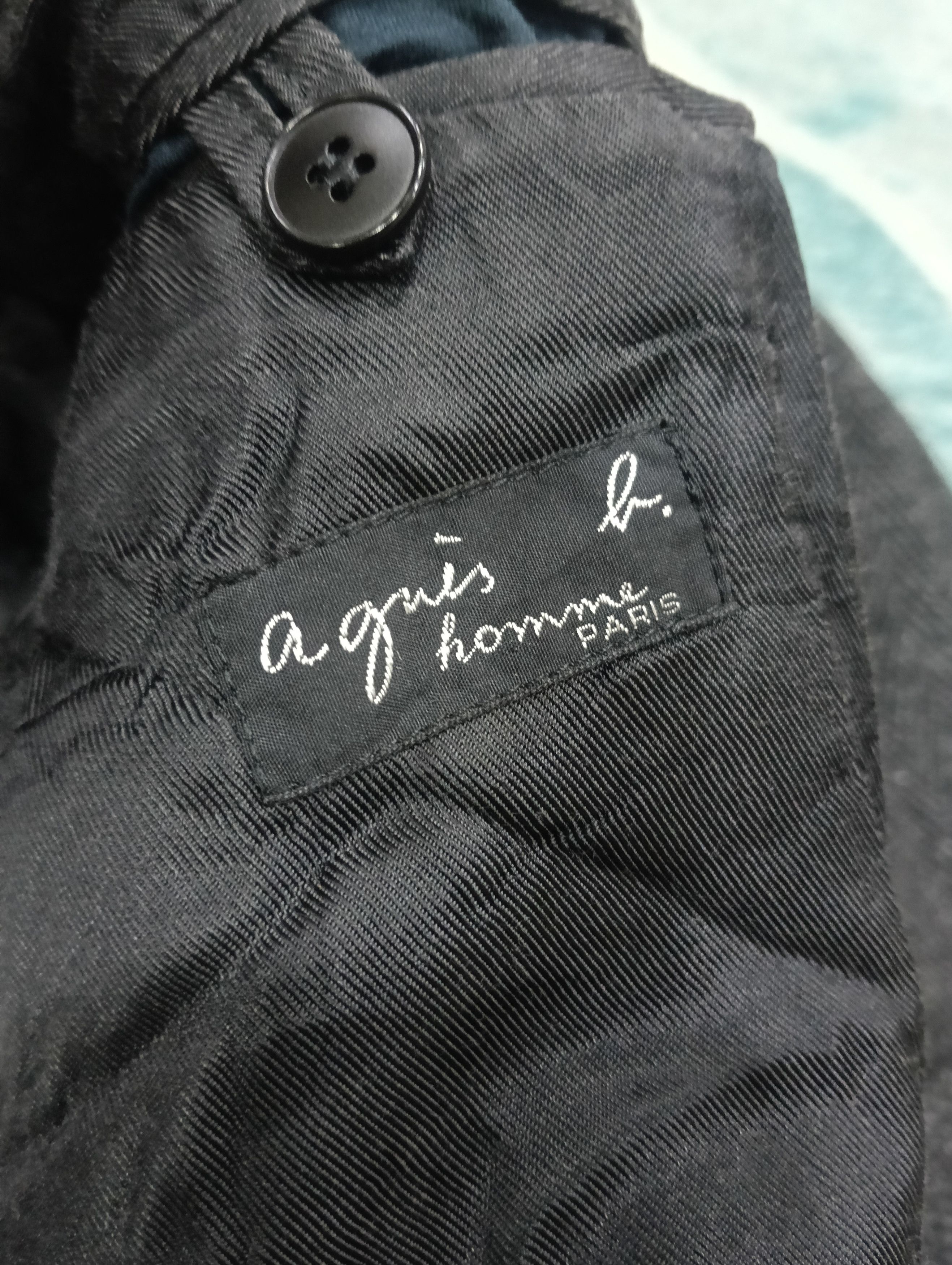 Vintage × agnes b. Vintage Agnes B Wool Jacket Buttons Up Size US L / EU 52-54 / 3 - 8 Thumbnail