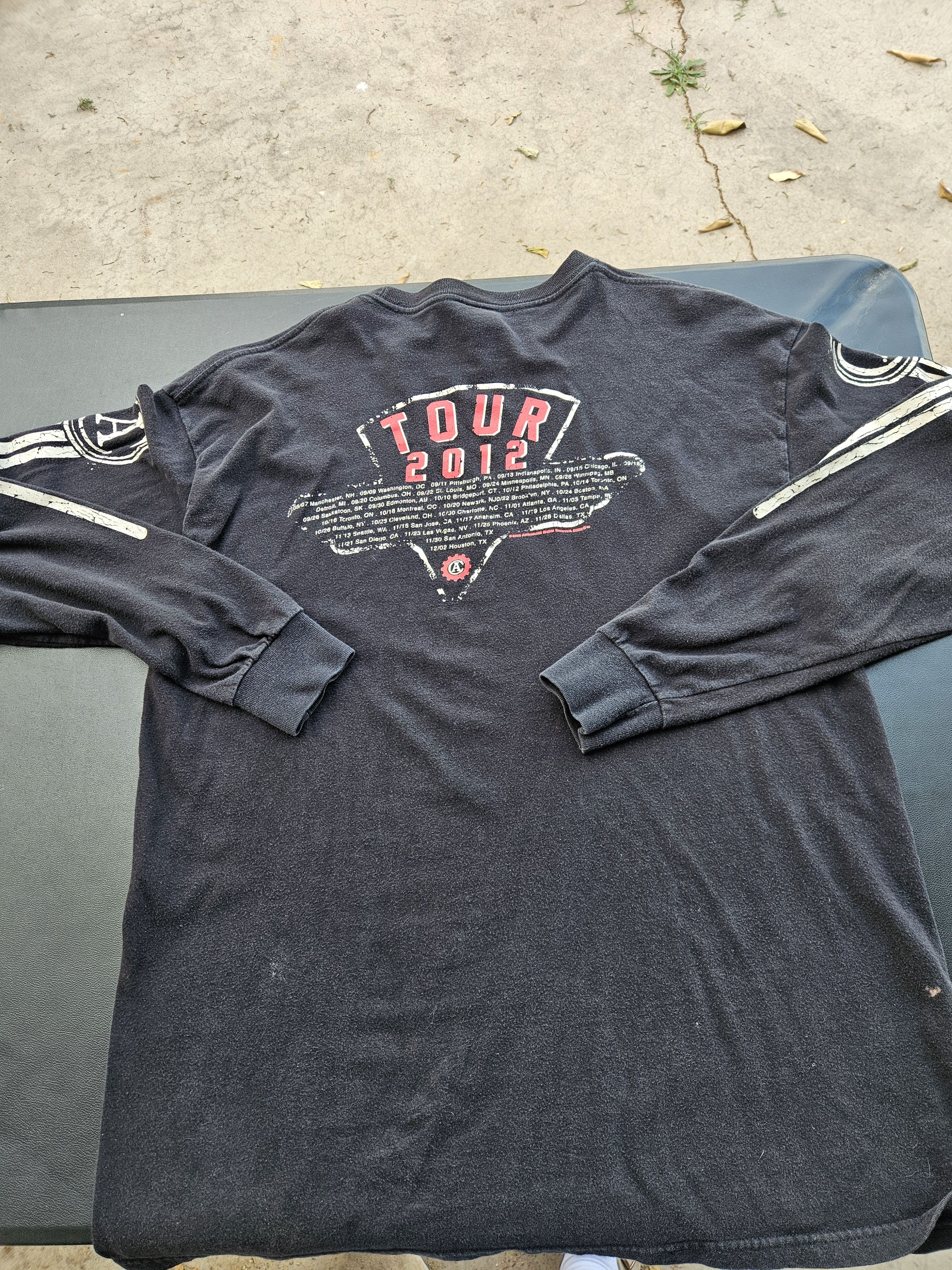 Other Rush 2012 Clockwork Angel's Tour Y2K Longsleeve M&O Knits Size US XL / EU 56 / 4 - 2 Thumbnail