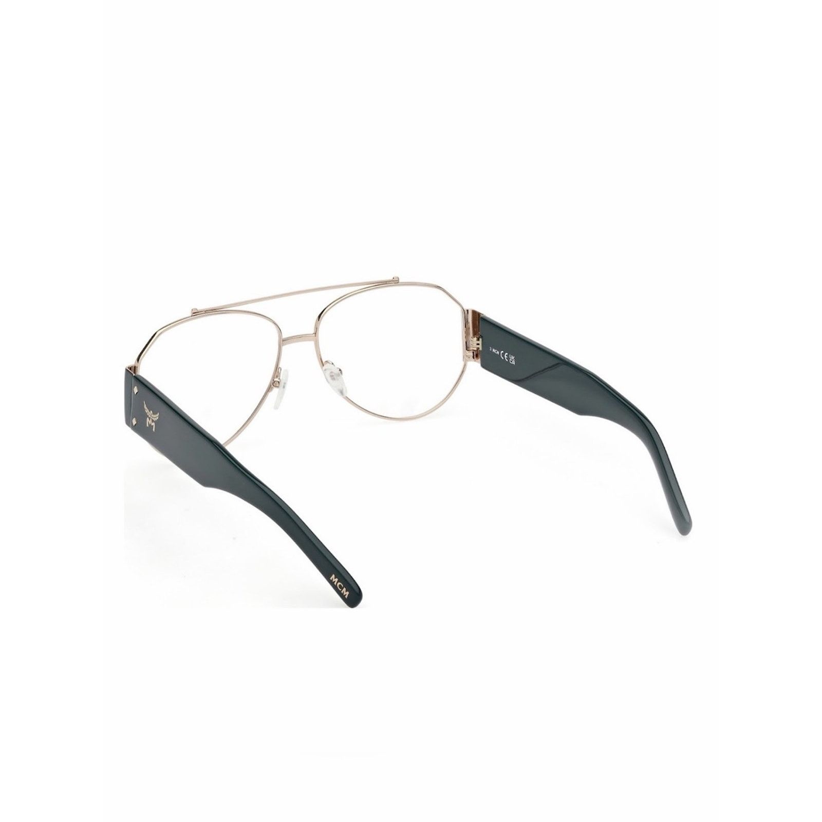 MCM New MCM MW5001 32A Gold Metal Frame with Dark Green Temples Size ONE SIZE - 7 Thumbnail
