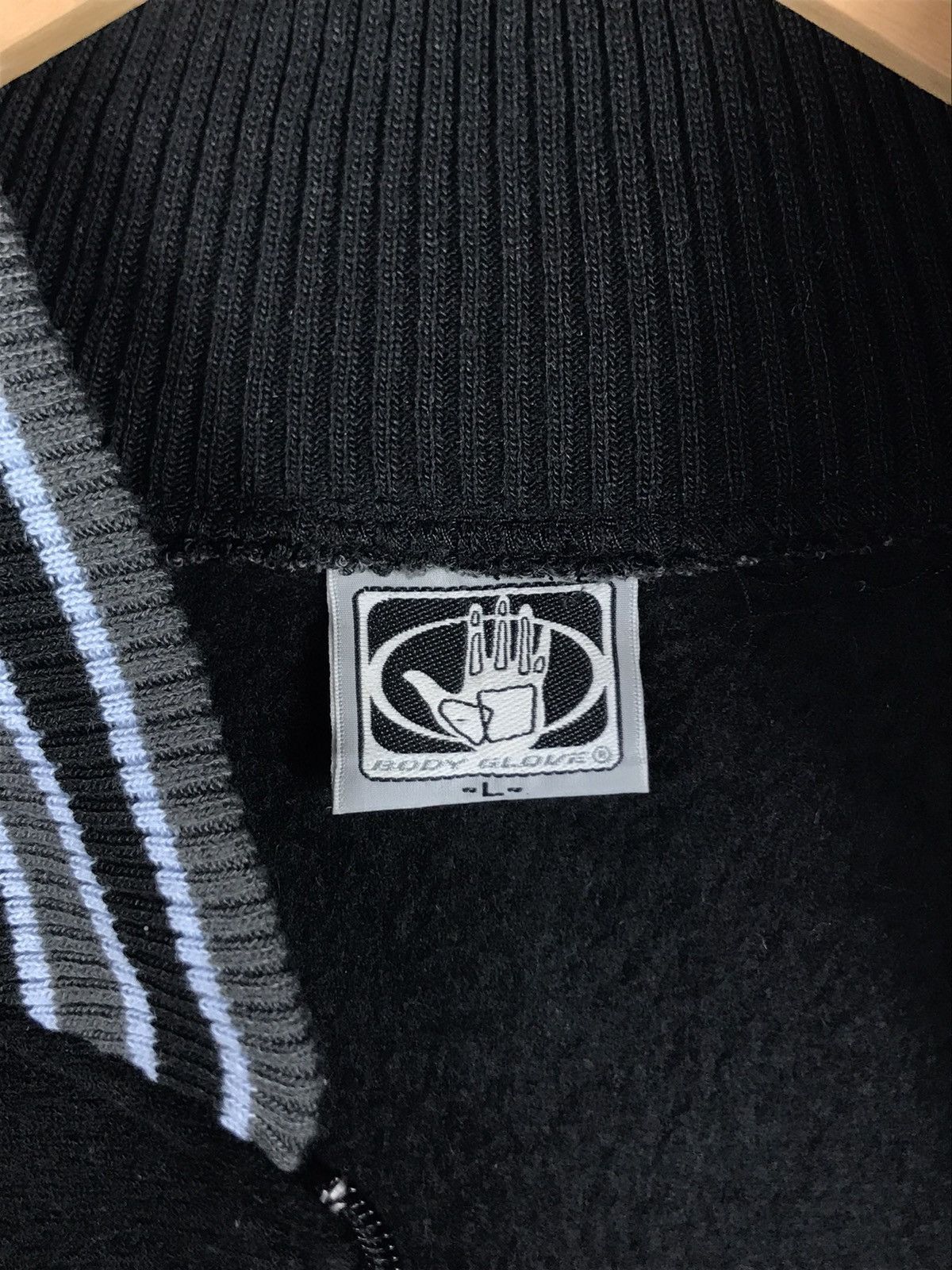 Body Glove × Vintage ⚡️Vintage Body Glove Fleece Zipper Sweater Size US L / EU 52-54 / 3 - 8 Thumbnail