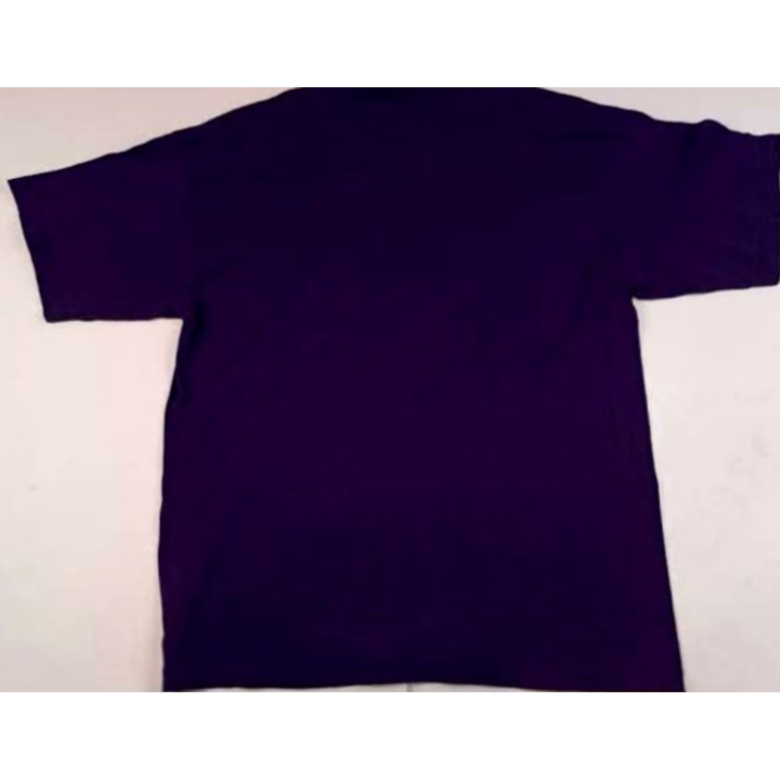 Vintage Bayside T-Shirt International Steel Workers Mackinac Island 2XL Purple USA Short Sleeve Men Regular Shirt Size US XXL / EU 58 / 5 - 5 Thumbnail