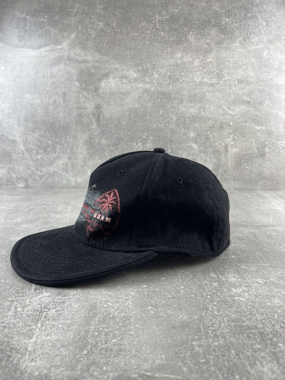 Oakley Oakley Guam Vintage Cap Distressed Print Stretch Fit Hat Size ONE SIZE - 6 Thumbnail