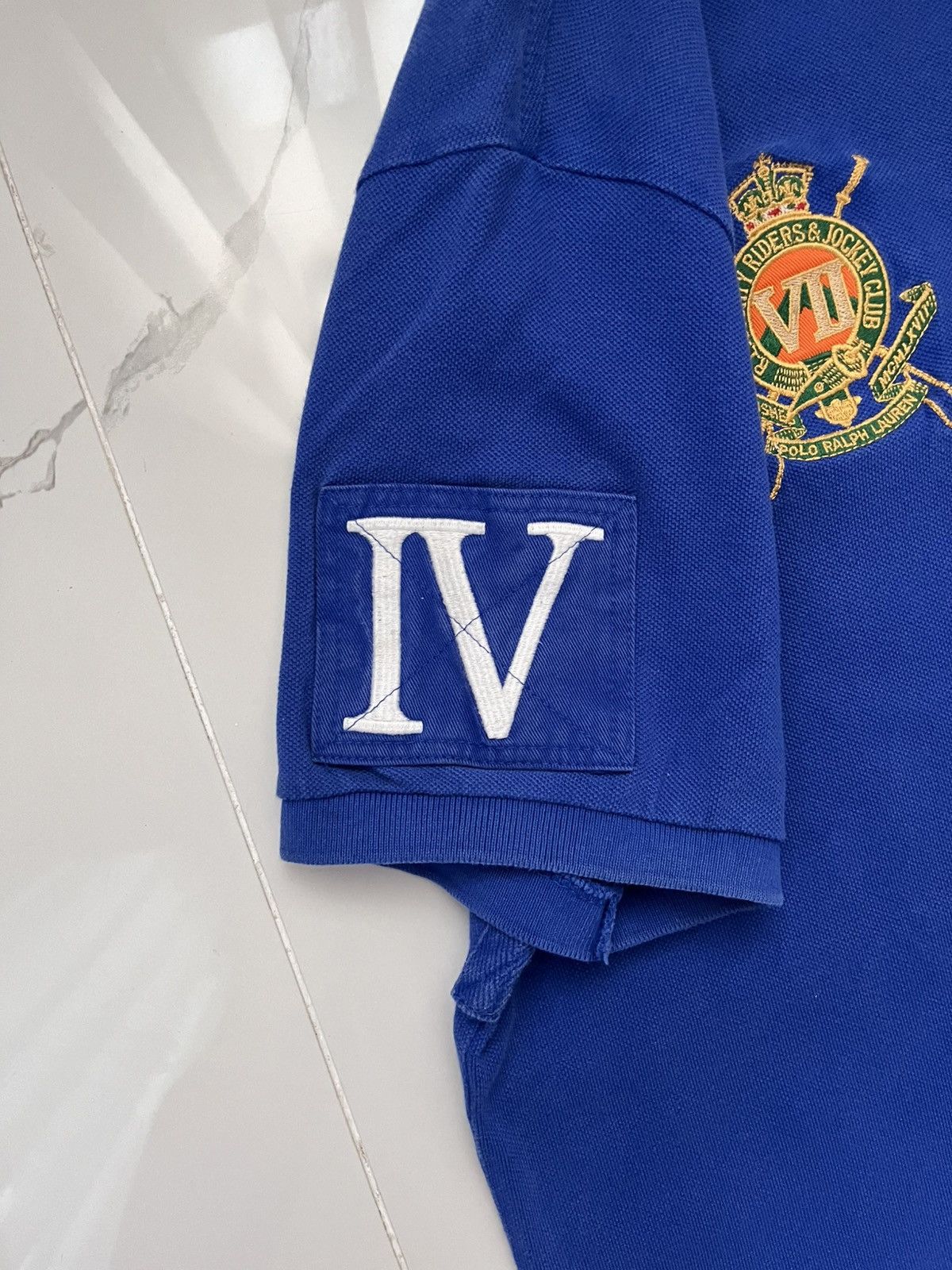 Polo Ralph Lauren 90’s POLO RALPH LAUREN RETRO BIG LOGO RARE POLO TEE Y2K Size US L / EU 52-54 / 3 - 4 Thumbnail