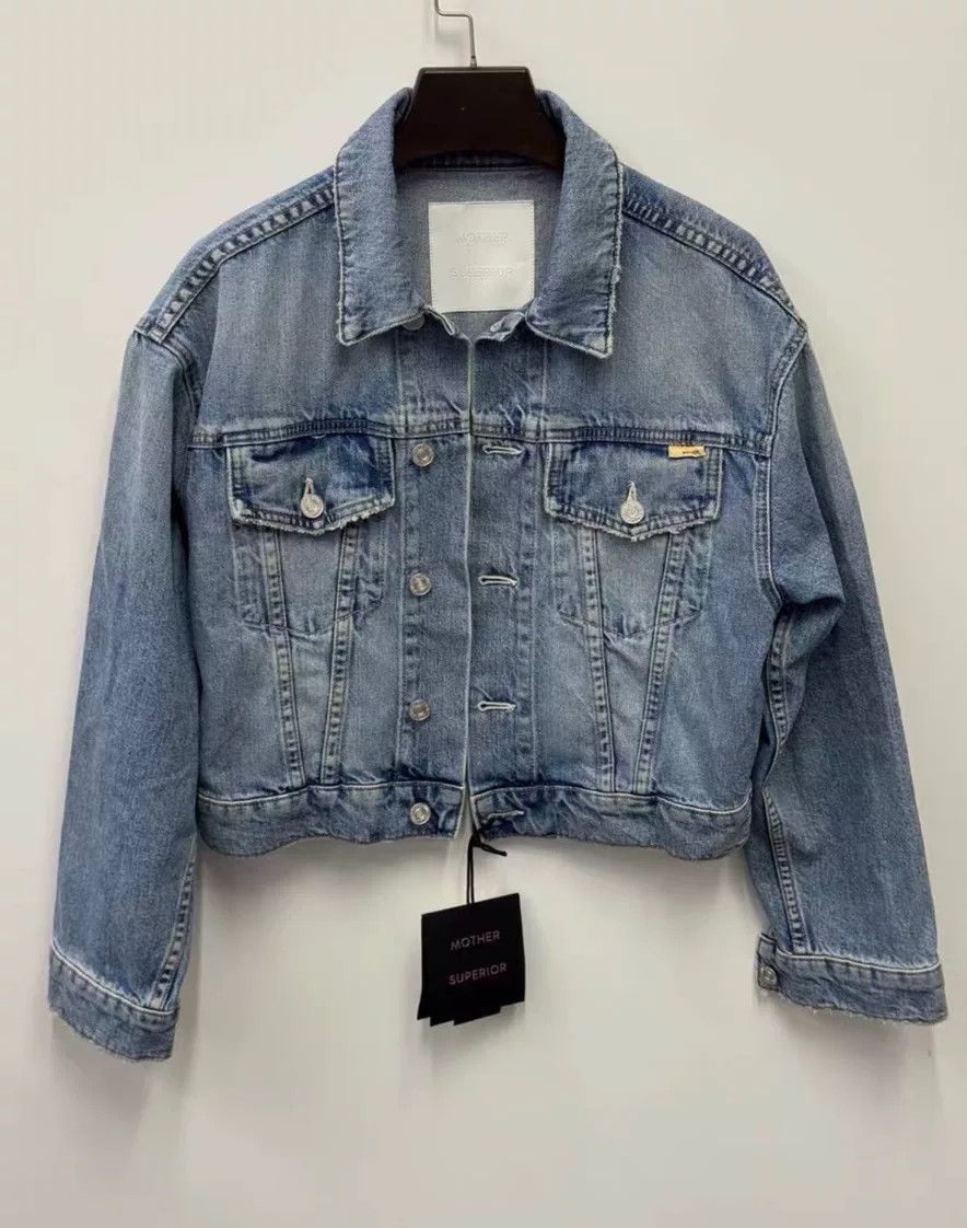 MOTHER MOTHER Women's Denim Jacket Size S / US 4 / IT 40 - 1 Thumbnail