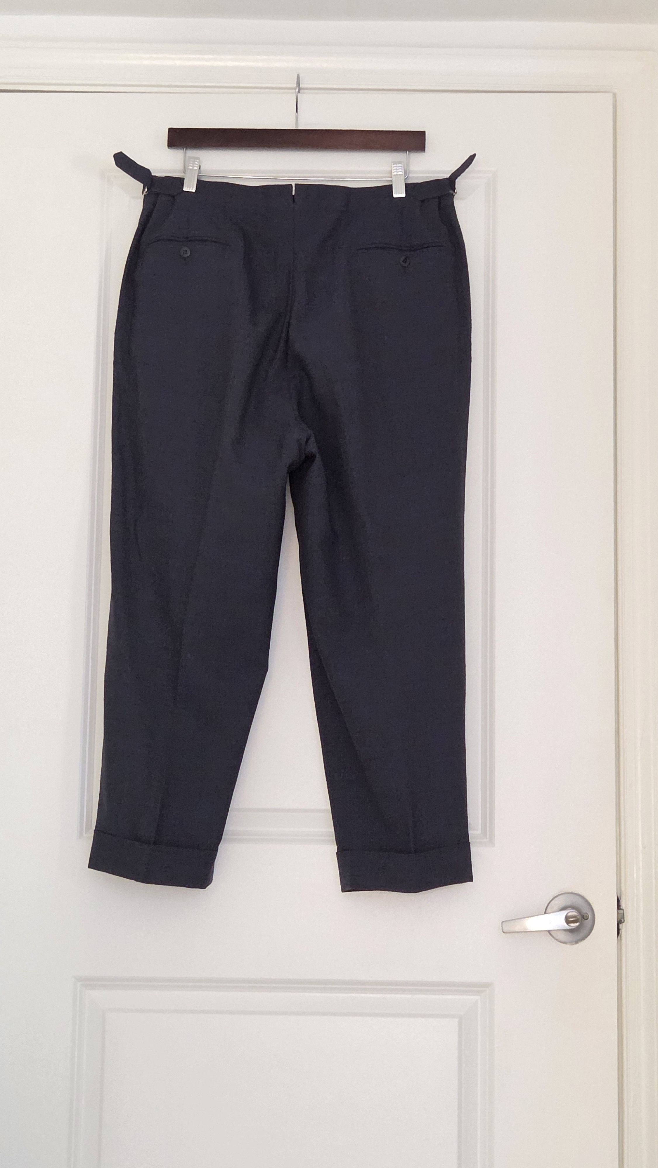 Stoffa Blue water-resistant wool trousers Size US 36 / EU 52 - 5 Thumbnail
