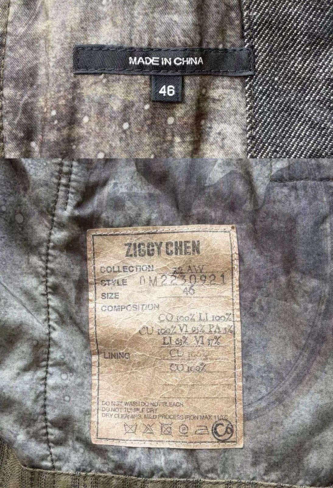 Yohji Yamamoto Ziggy Chen 22aw Illusion Reversible Jacket K4 Size US S / EU 44-46 / 1 - 9 Thumbnail