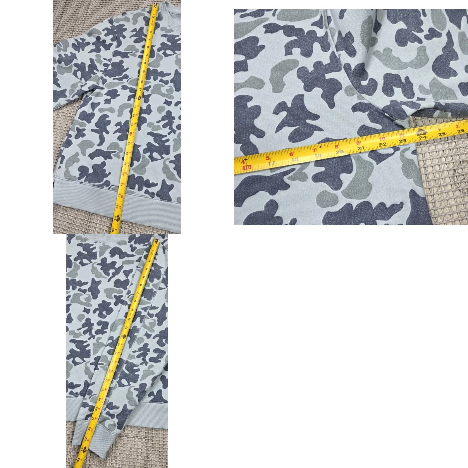 Orvis Orvis Blue Camouflage Riverside Printed Women Sz L Crew Neck Sweater’s Blue Size L / US 10 / IT 46 - 9 Thumbnail