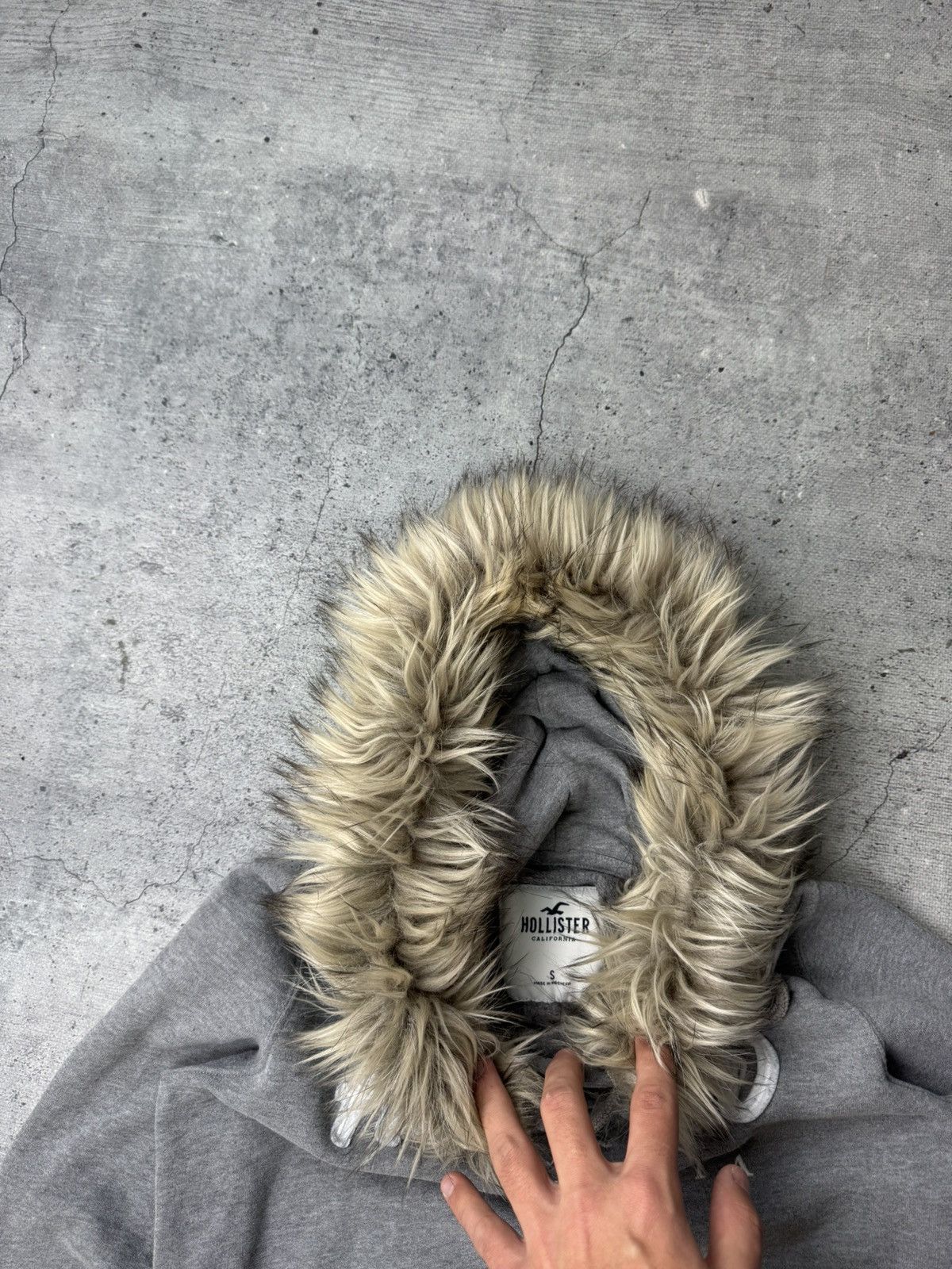 Hysteric Glamour Hollister Y2K LGB IfSixWasNine Faux Fur Zip Japanese Hoodie Size US S / EU 44-46 / 1 - 4 Thumbnail
