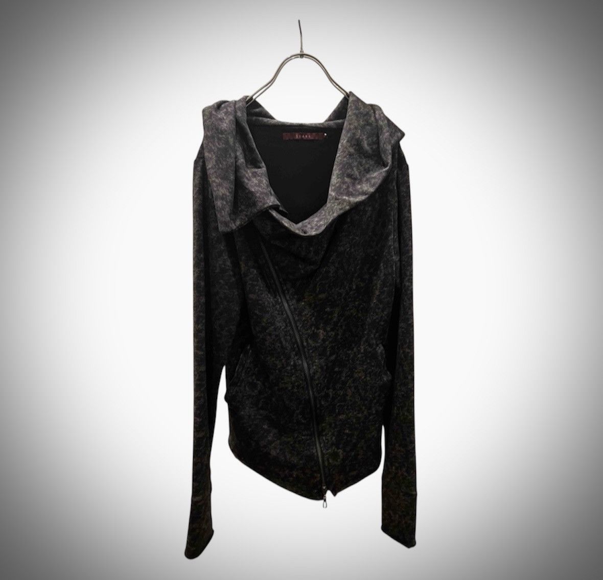 Ekam Rick Owens Black Asymmetrical 2 Zip Hoodie Style | Grailed