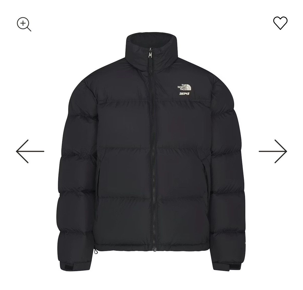 SKIMS × The North Face 1996 Nupse jacket Size XS / US 0-2 / IT 36-38 - 2 Thumbnail